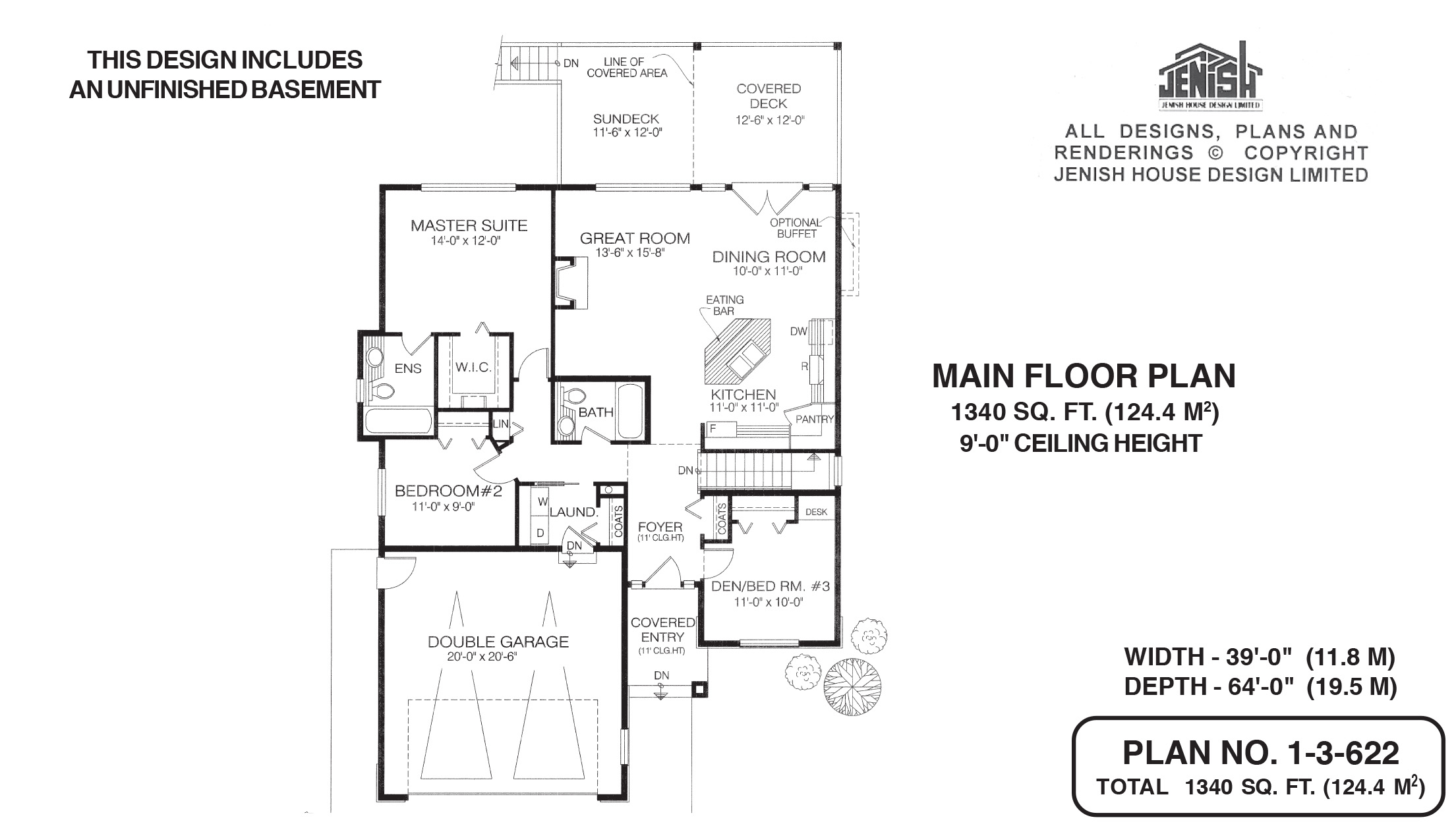 Floor plan for 1-3-622