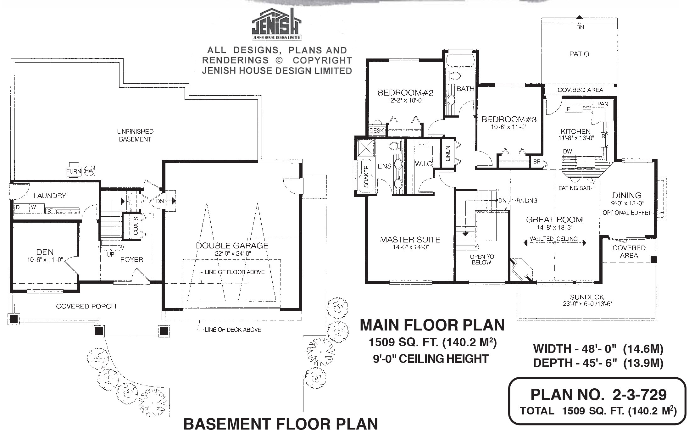 Floor plan for 2-3-729