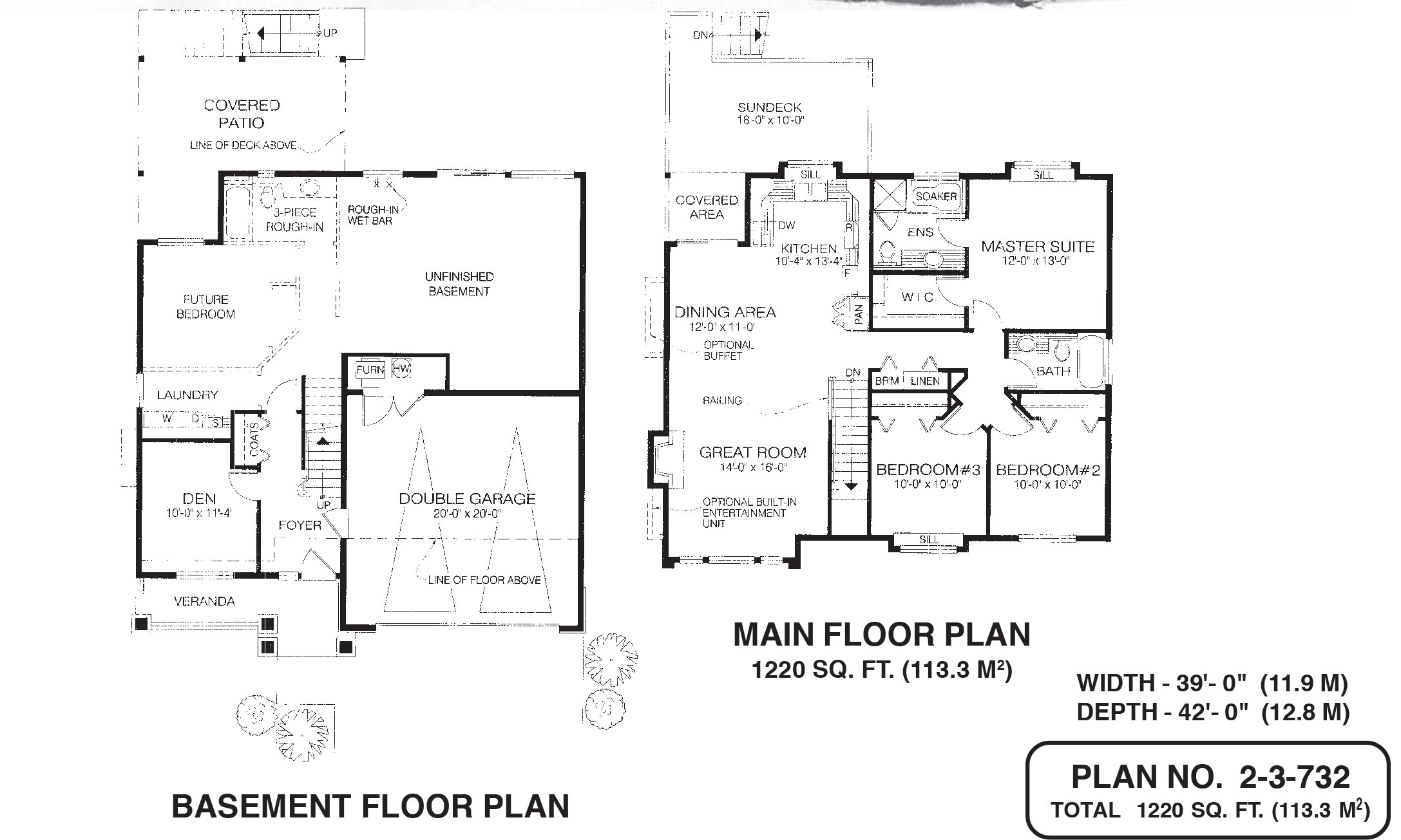 Floor plan for 2-3-732