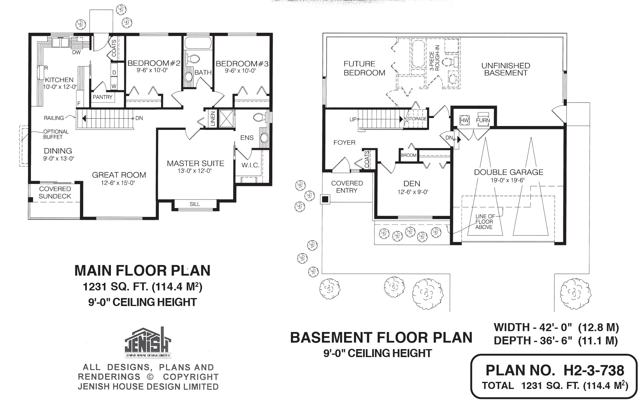 Floor plan for 2-3-738