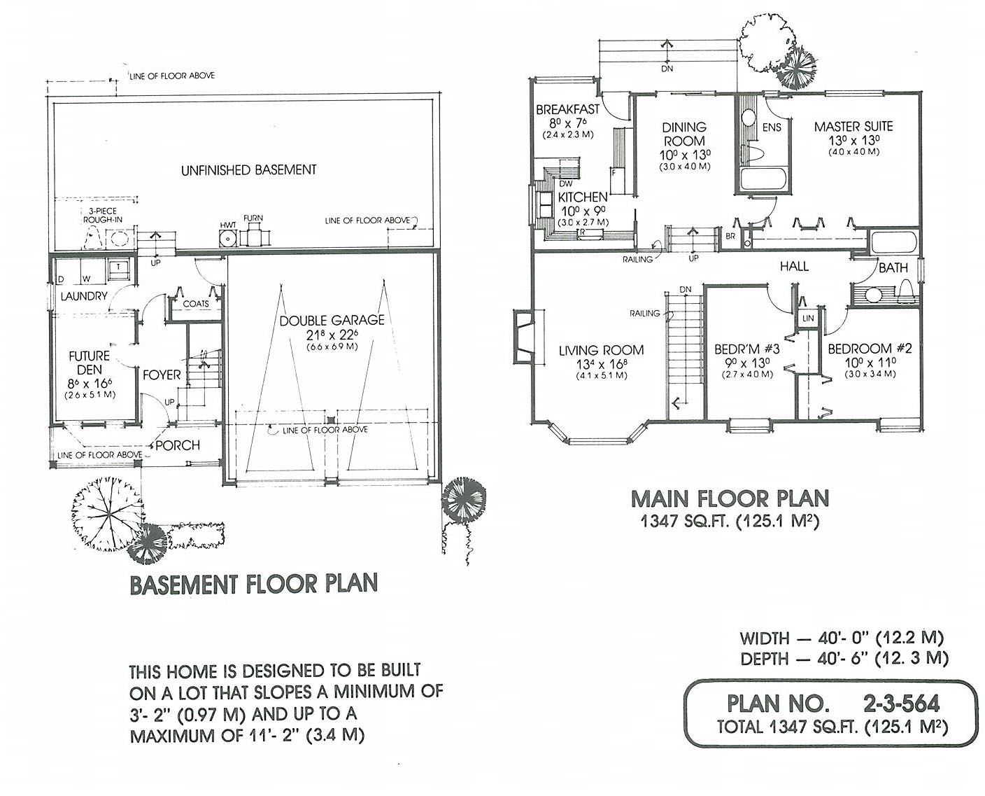 Floor plan for 2-3-564