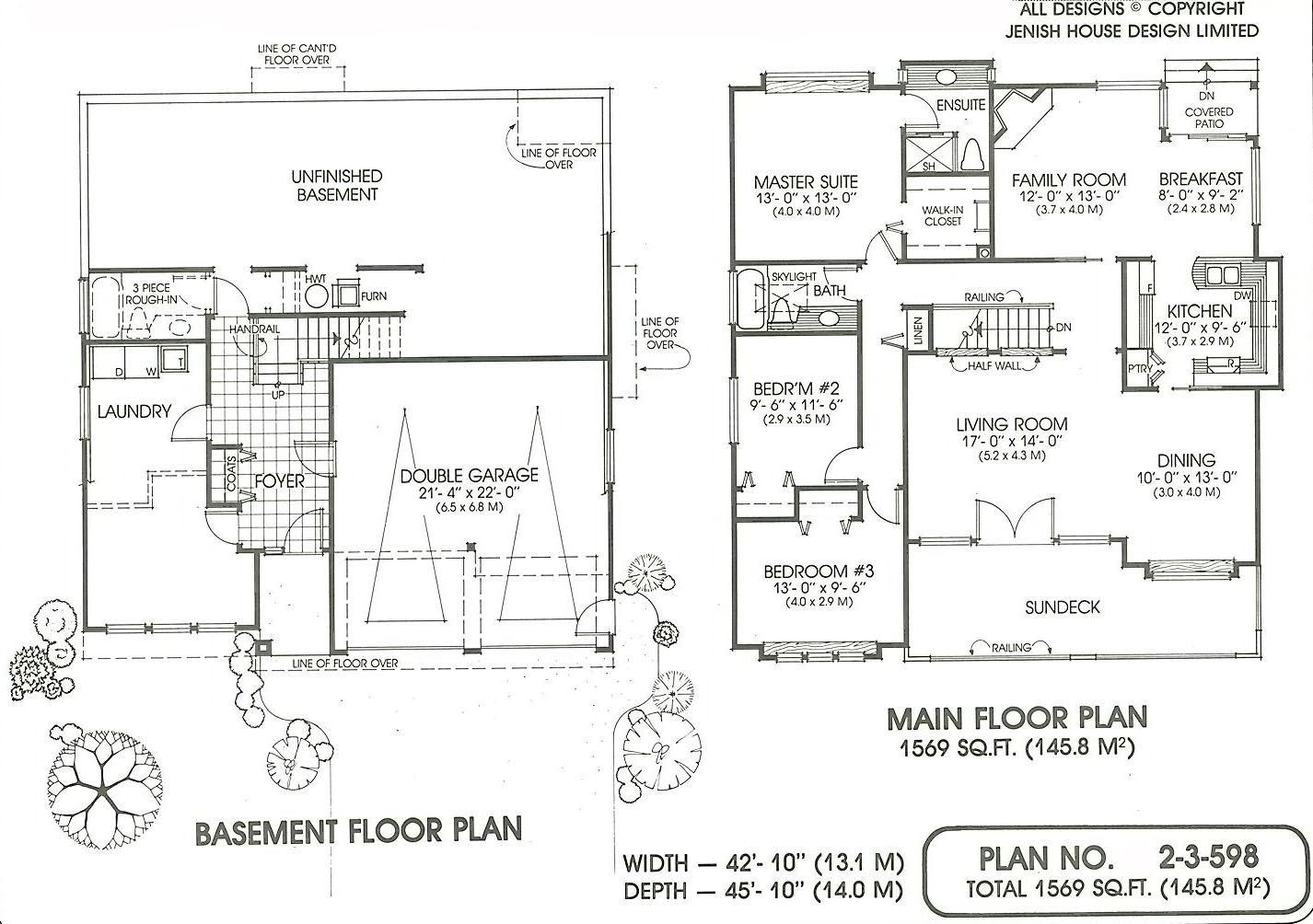 Floor plan for 2-3-598