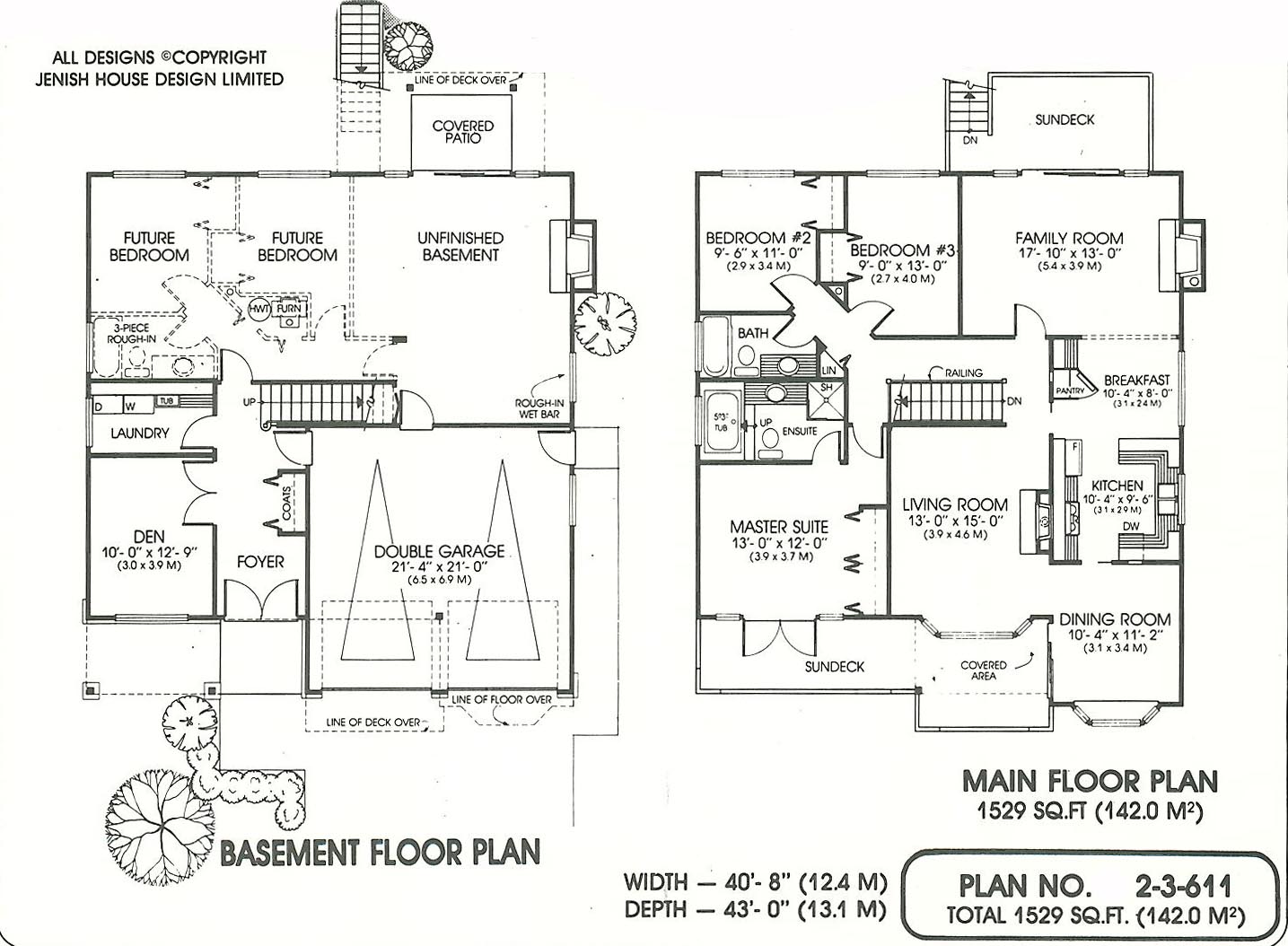 Floor plan for 2-3-611