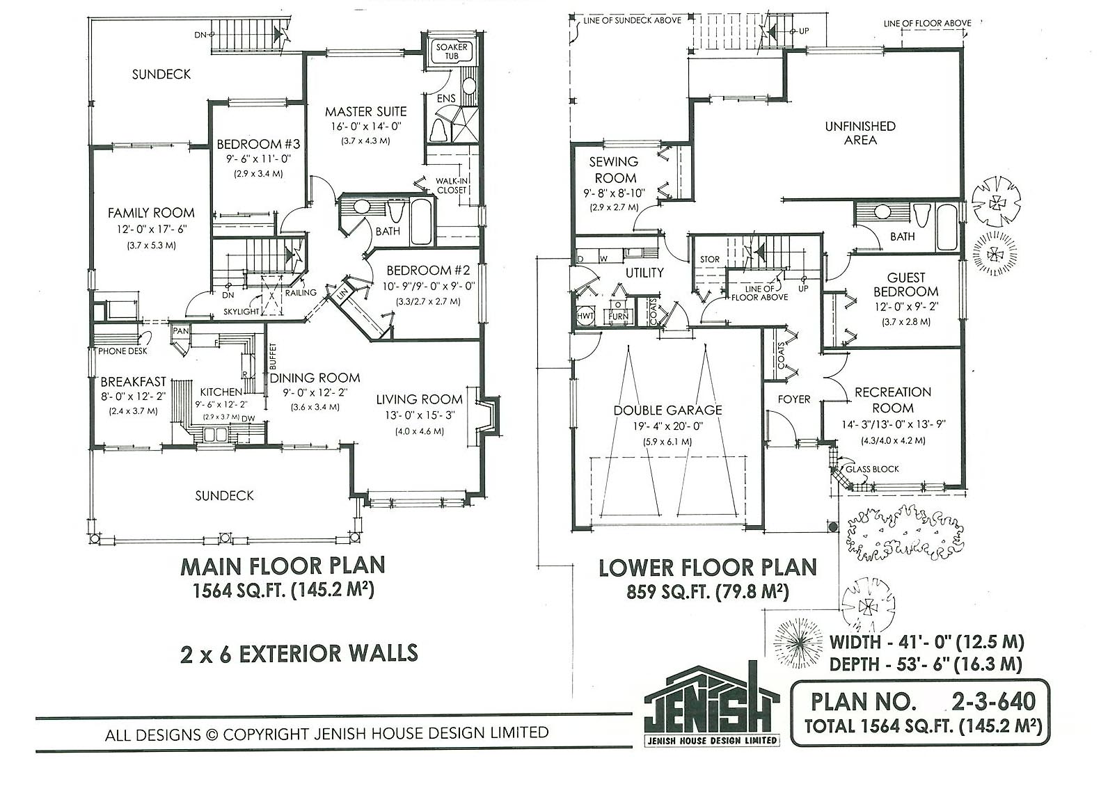 Floor plan for 2-3-640