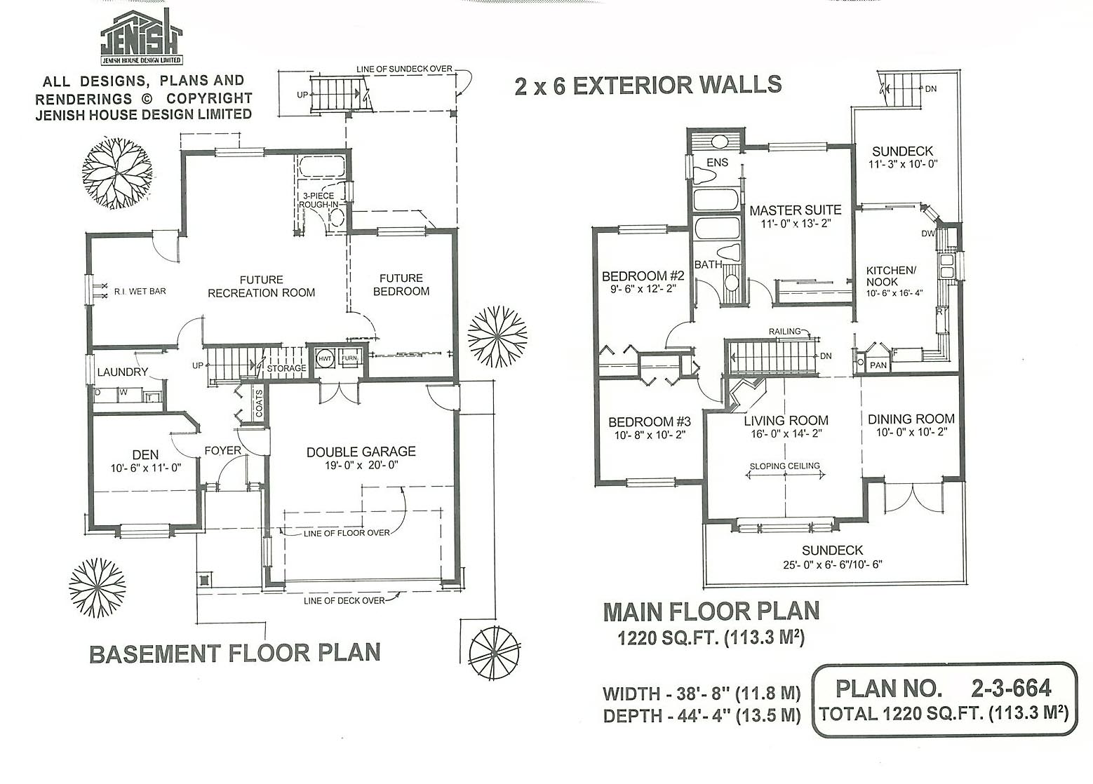 Floor plan for 2-3-664
