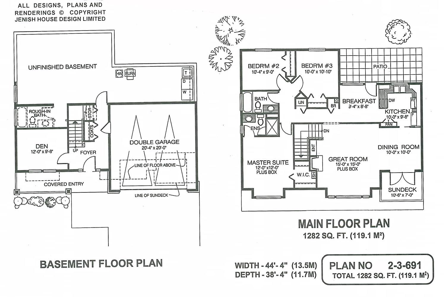 Floor plan for 2-3-691
