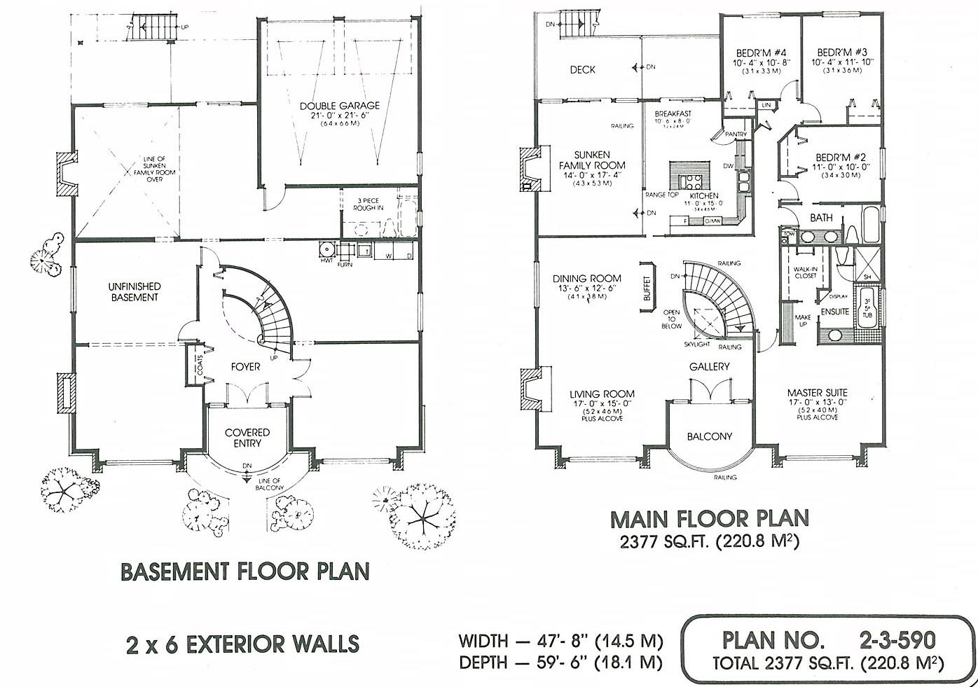 Floor plan for 2-4-590
