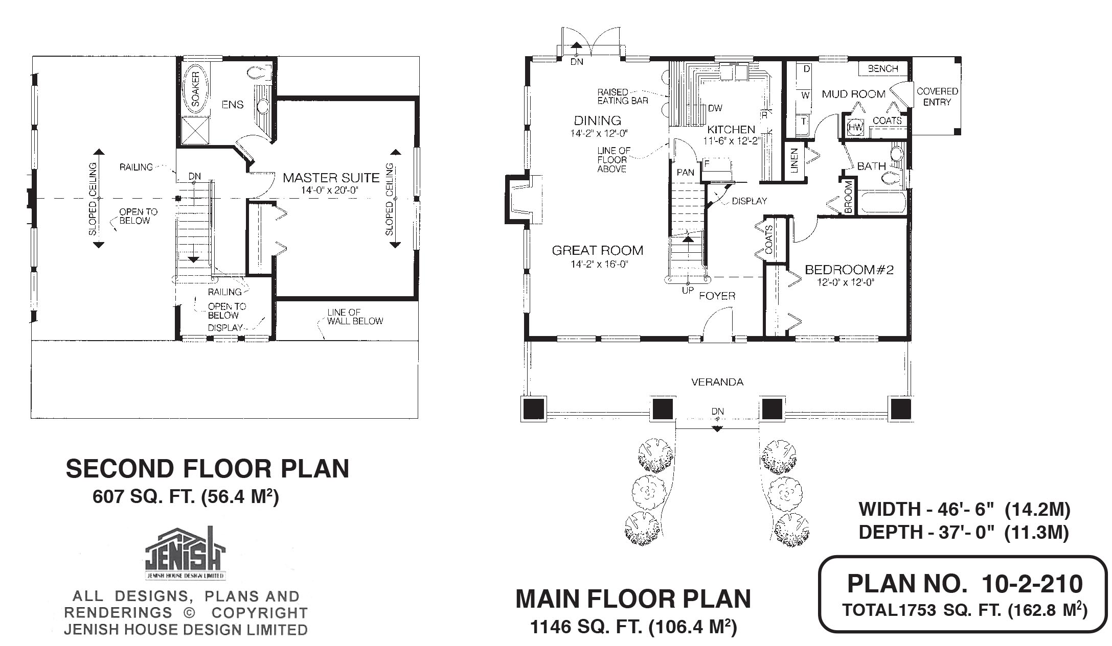 Floor plan for 10-2-210