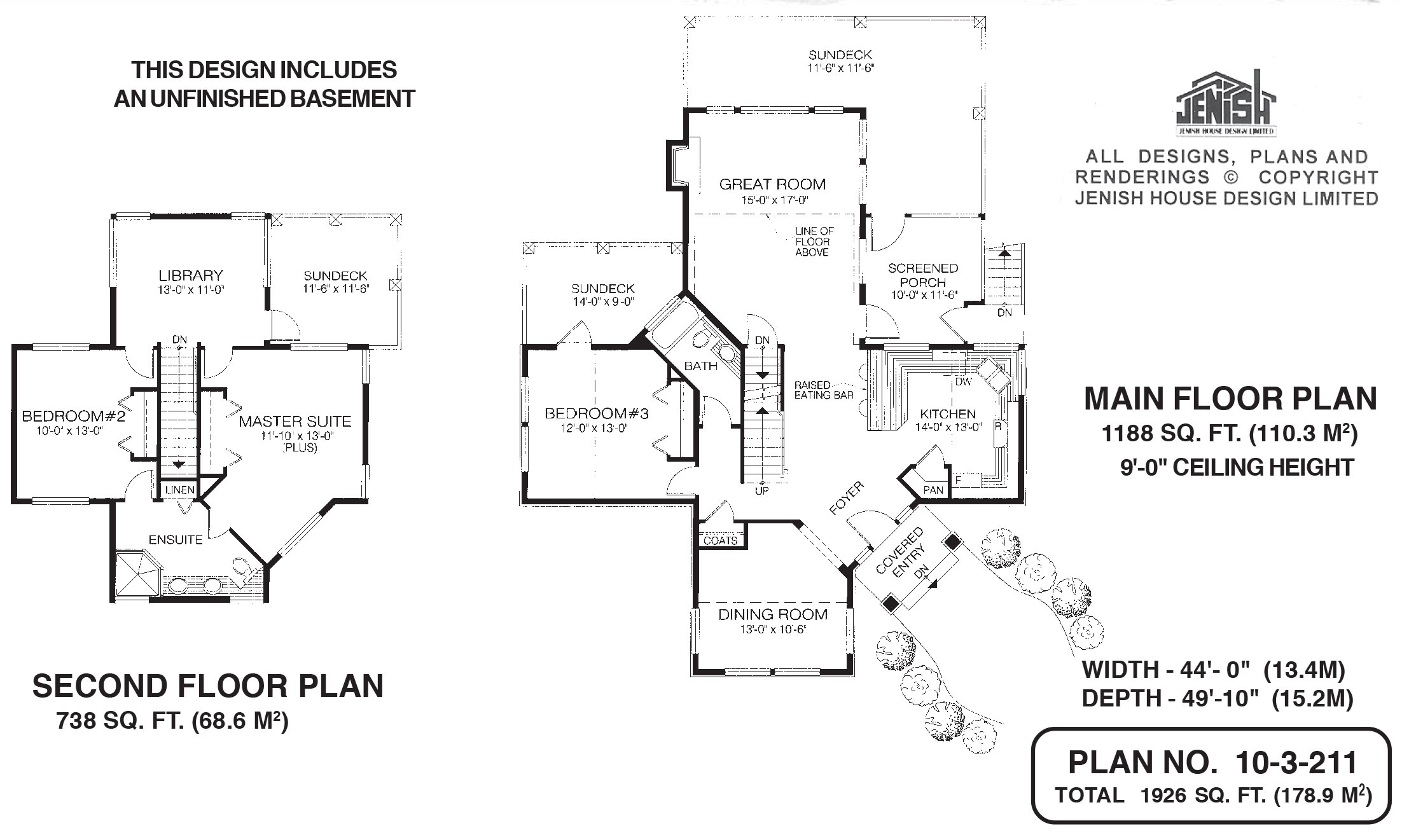 Floor plan for 10-3-211