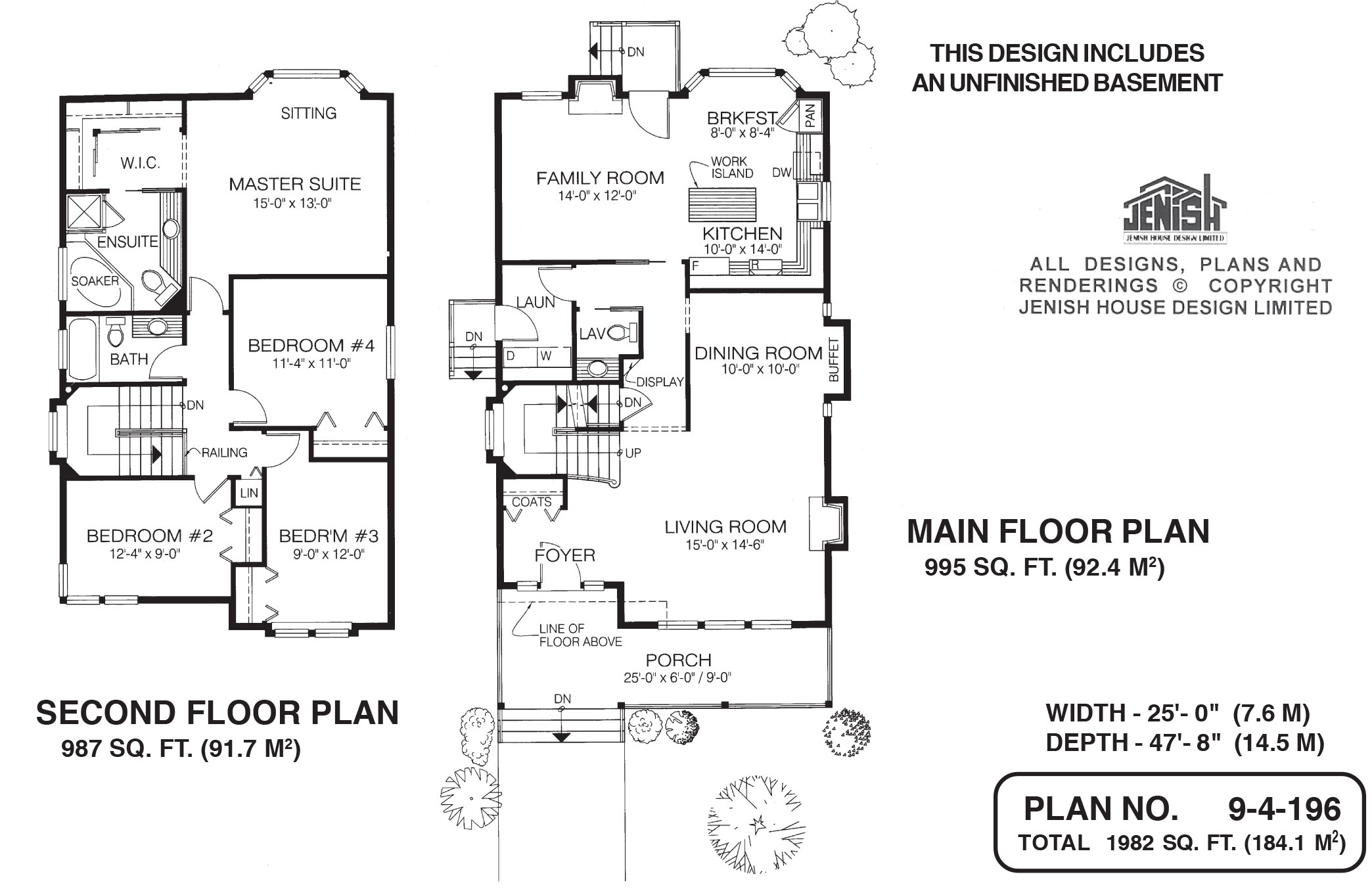 Floor plan for 9-4-196