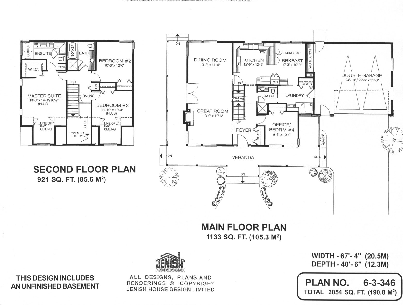 Floor plan for 6-3-346