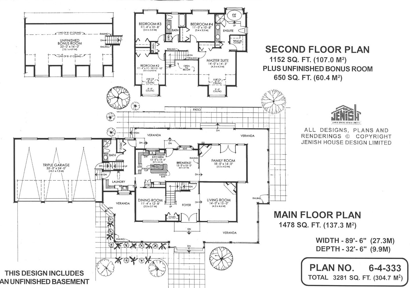 Floor plan for 6-4-333