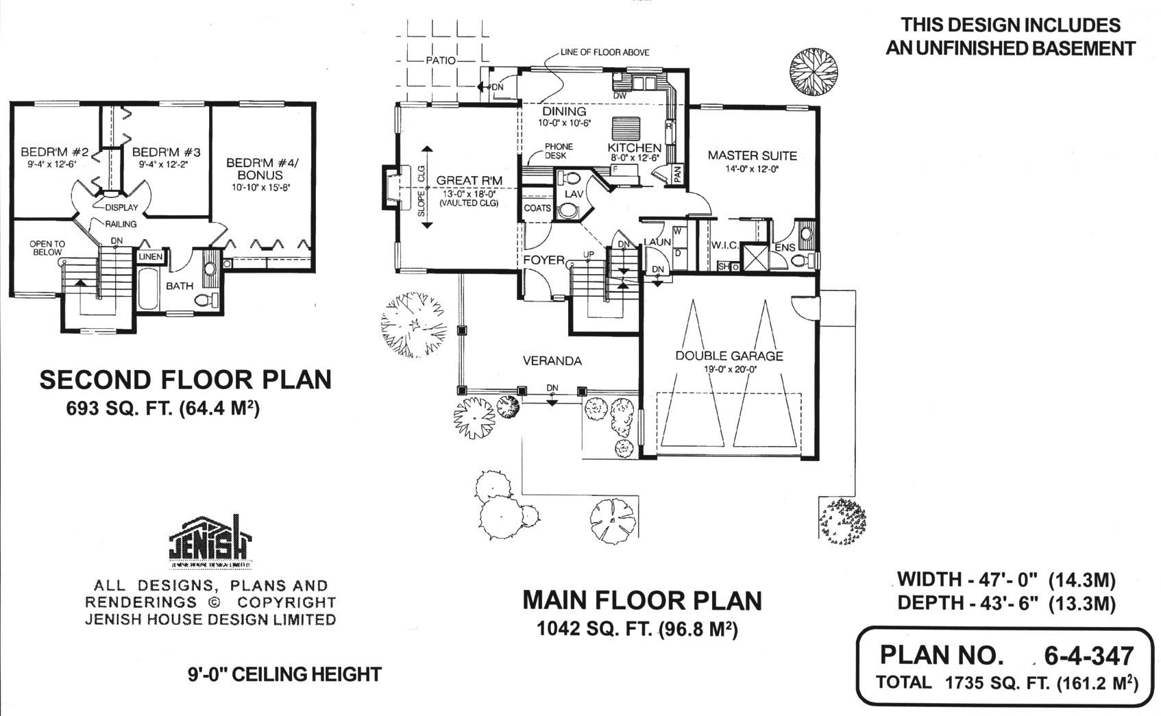 Floor plan for 6-4-347