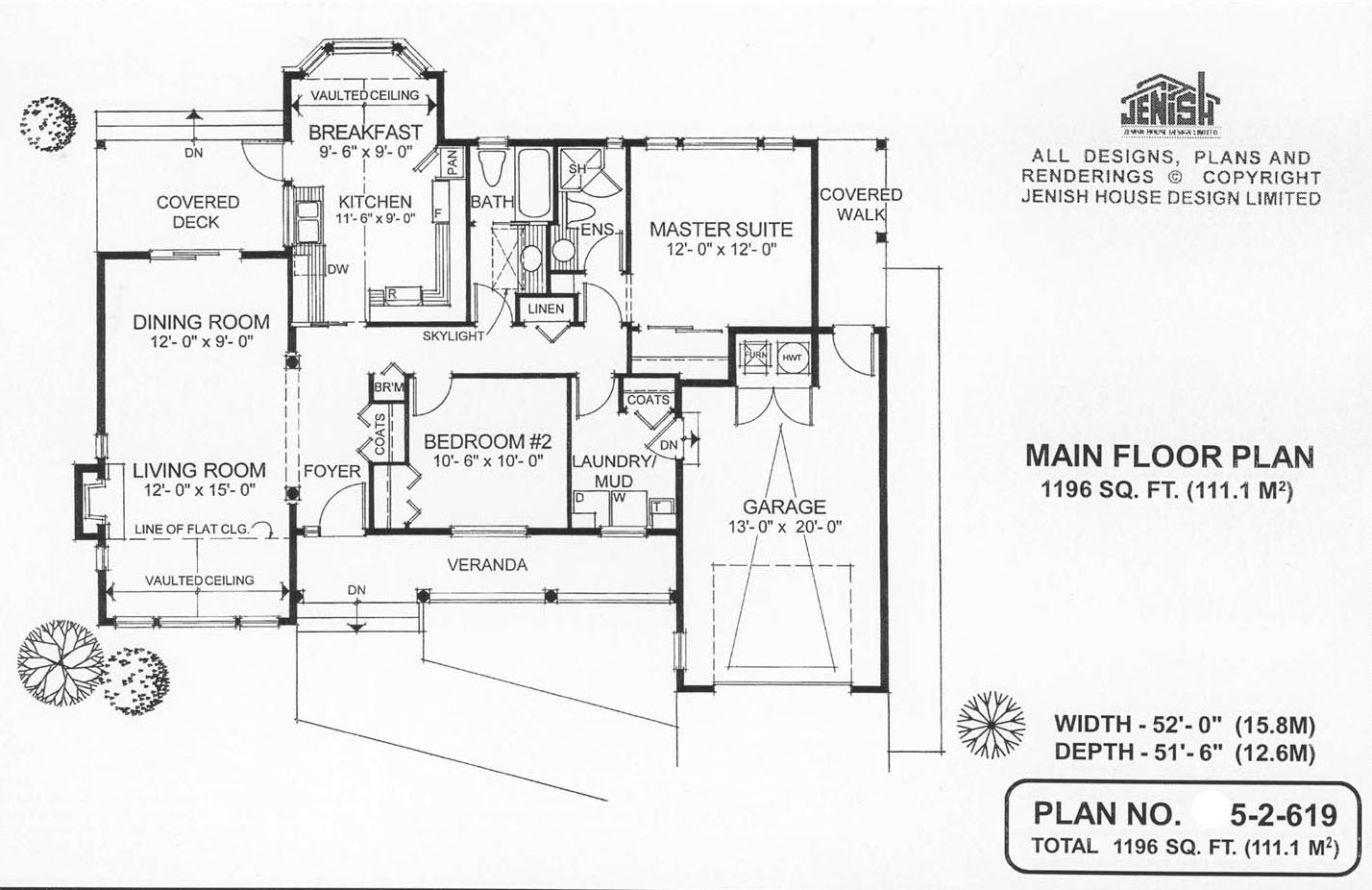 Floor plan for 5-2-619