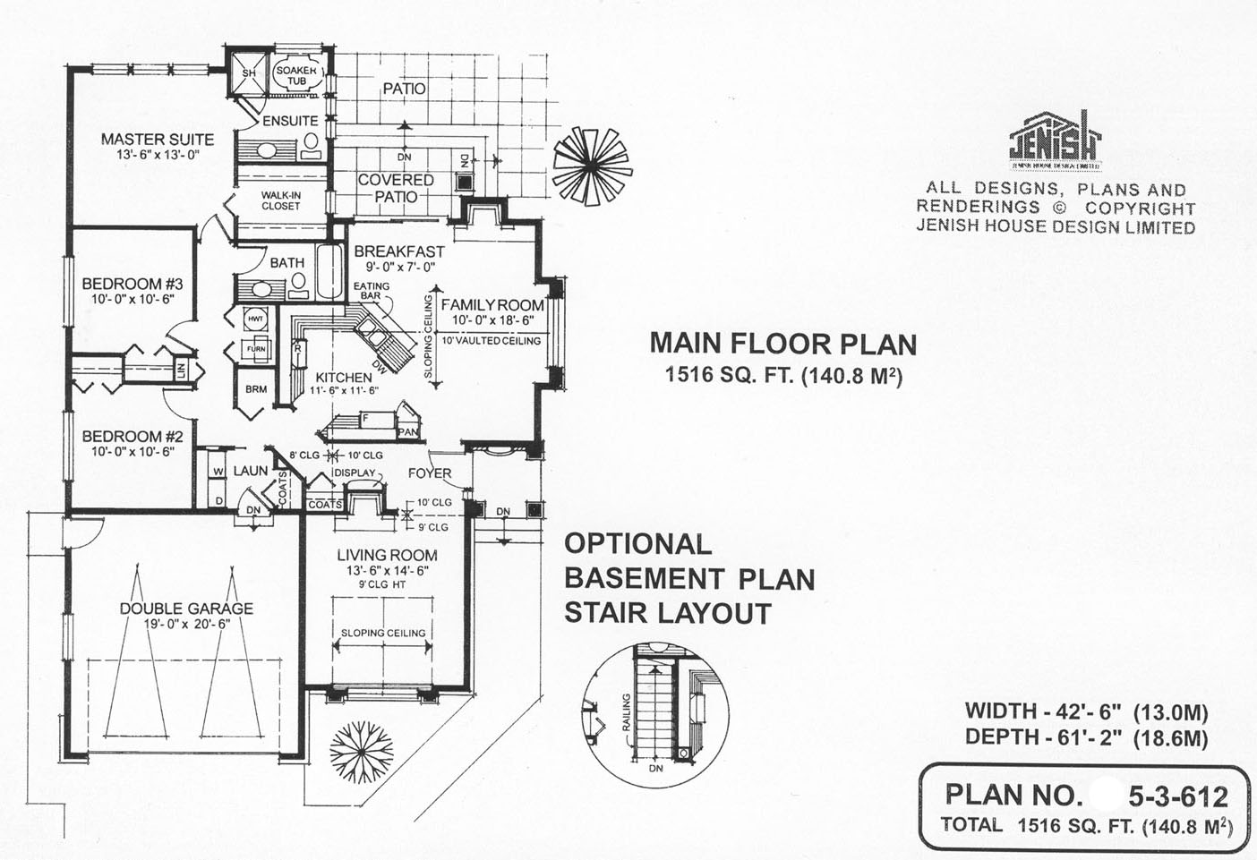 Floor plan for 5-3-612