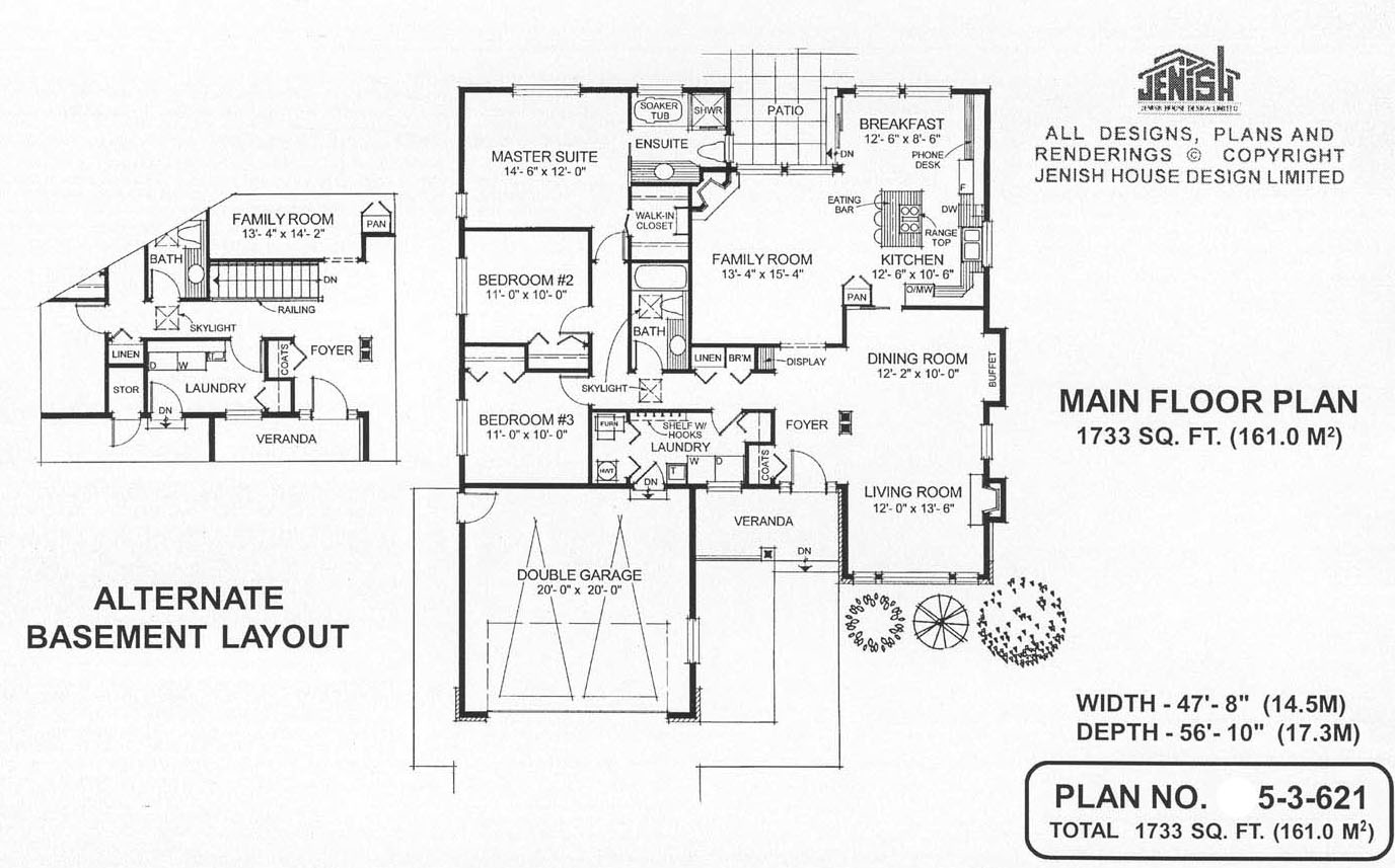 Floor plan for 5-3-621