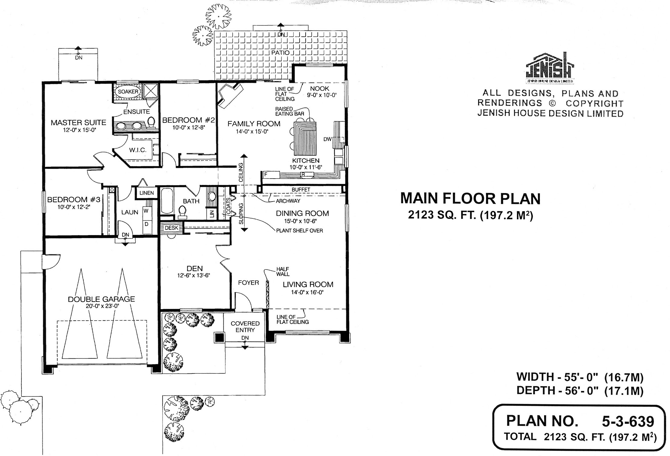 Floor plan for 5-3-639A