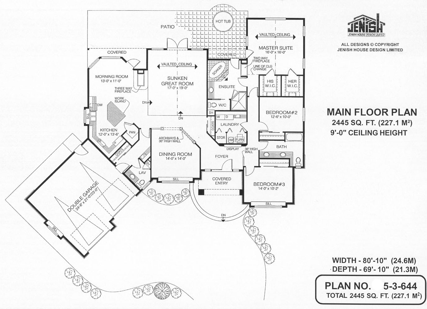 Floor plan for 5-3-644