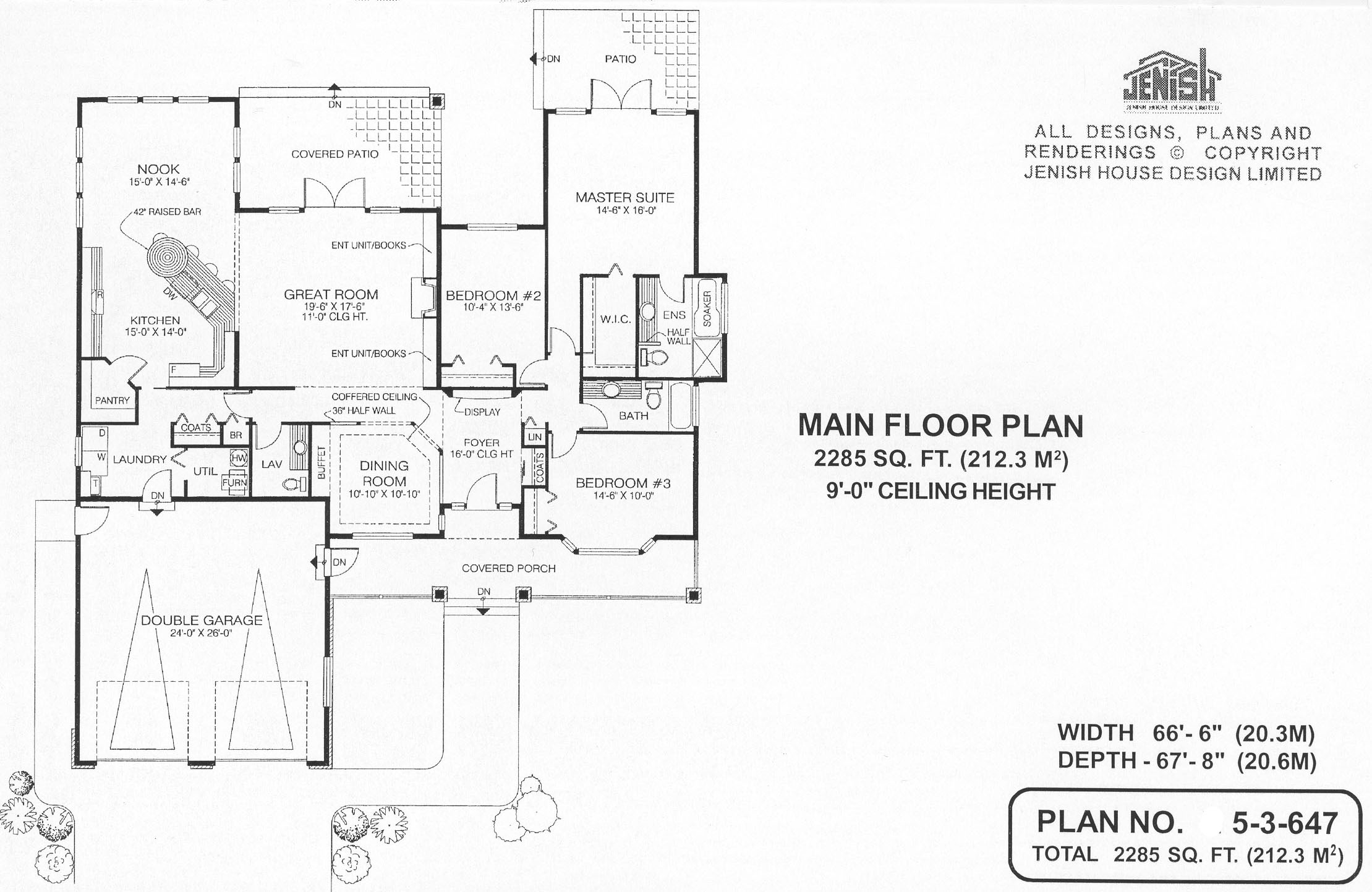 Floor plan for 5-3-647
