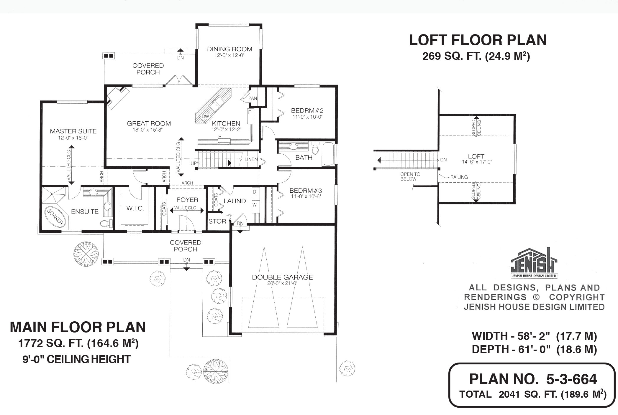 Floor plan for 5-3-664