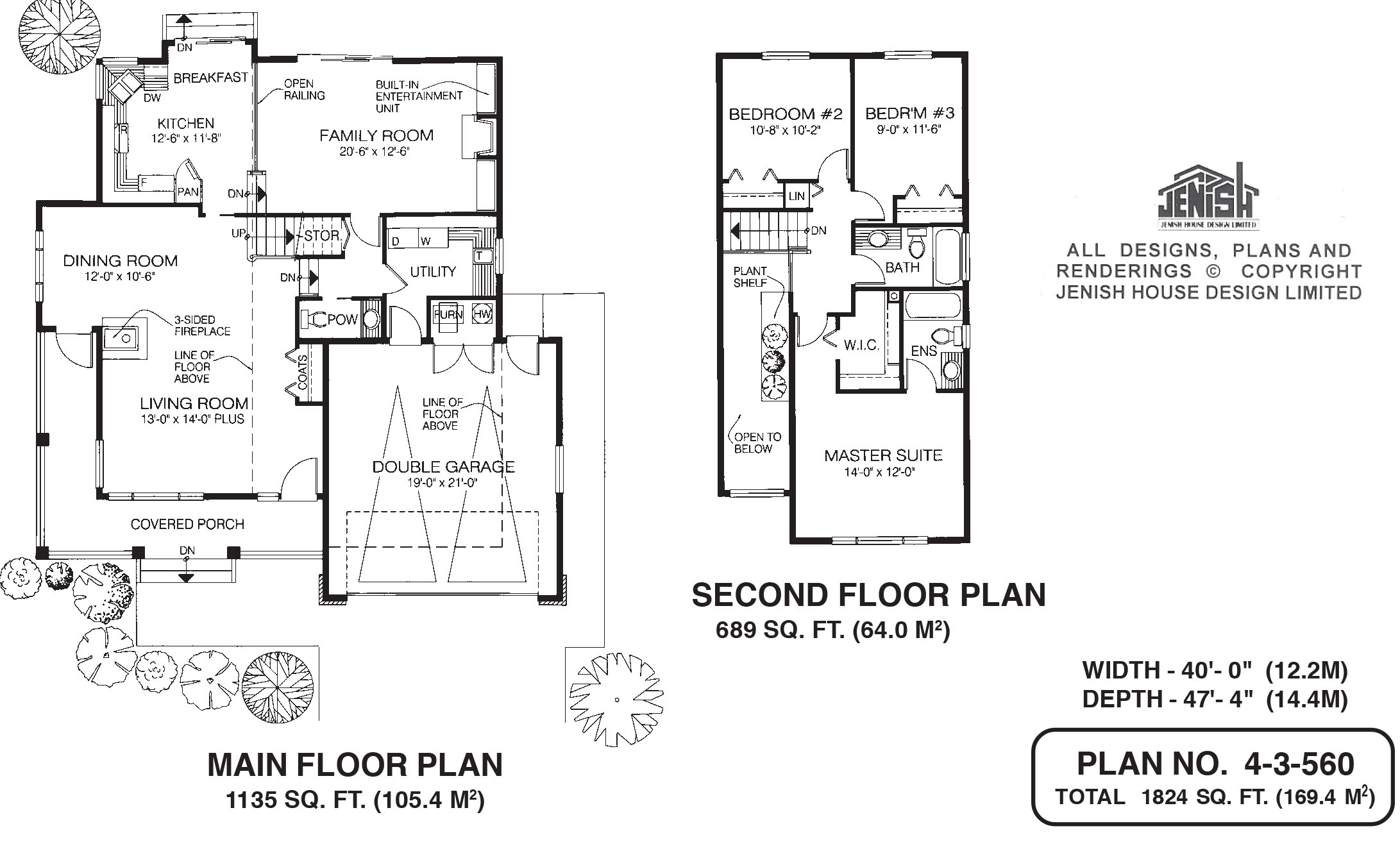 Floor plan for 4-3-560