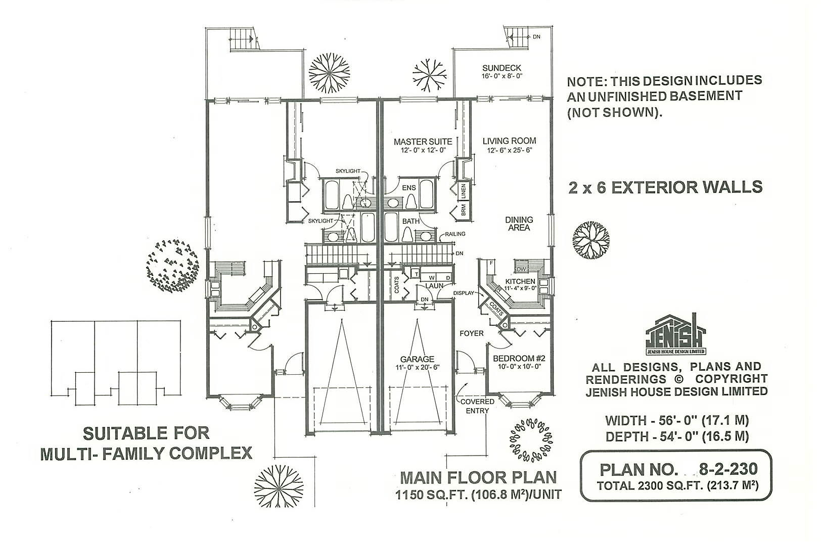 Floor plan for 8-2-230