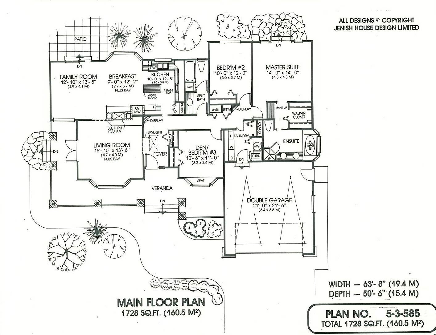 Floor plan for 5-3-585