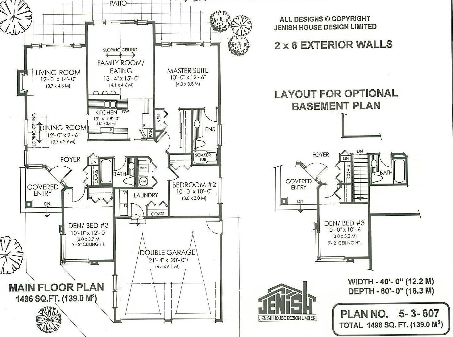 Floor plan for 5-3-607