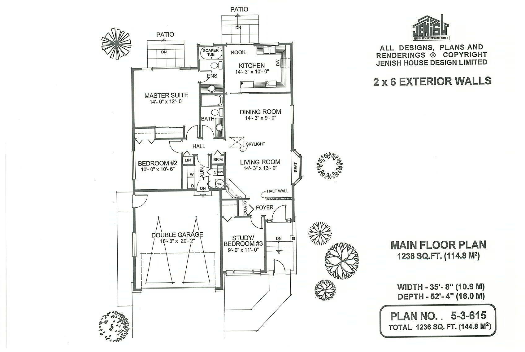 Floor plan for 5-3-615