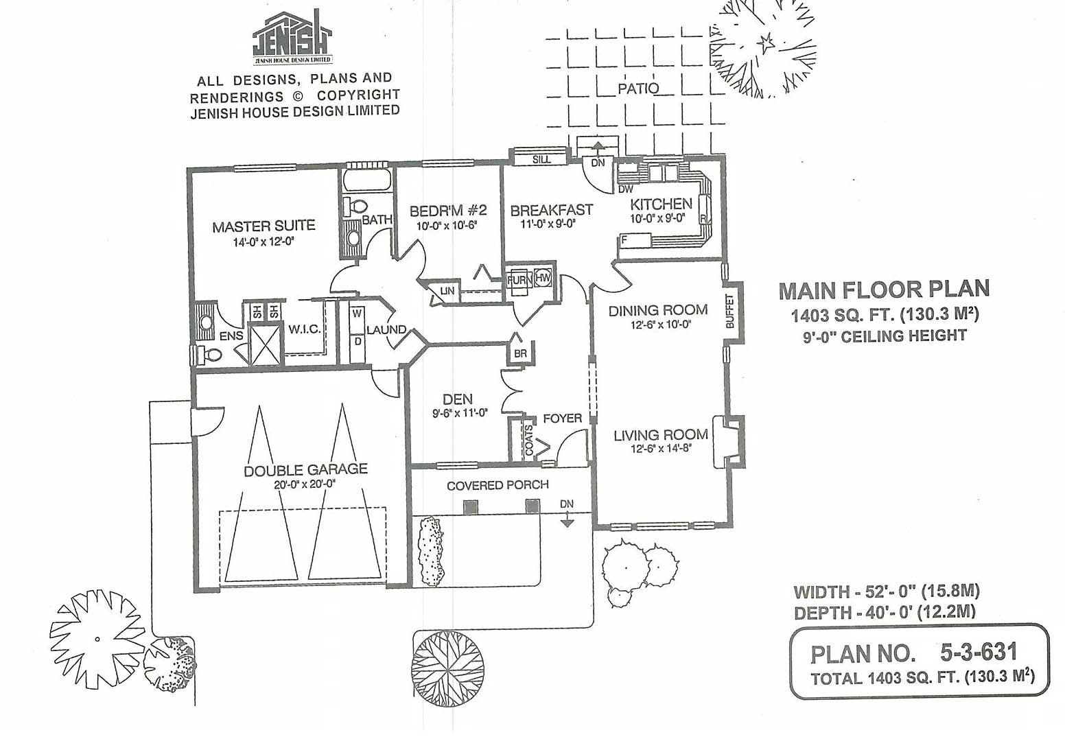 Floor plan for 5-3-631