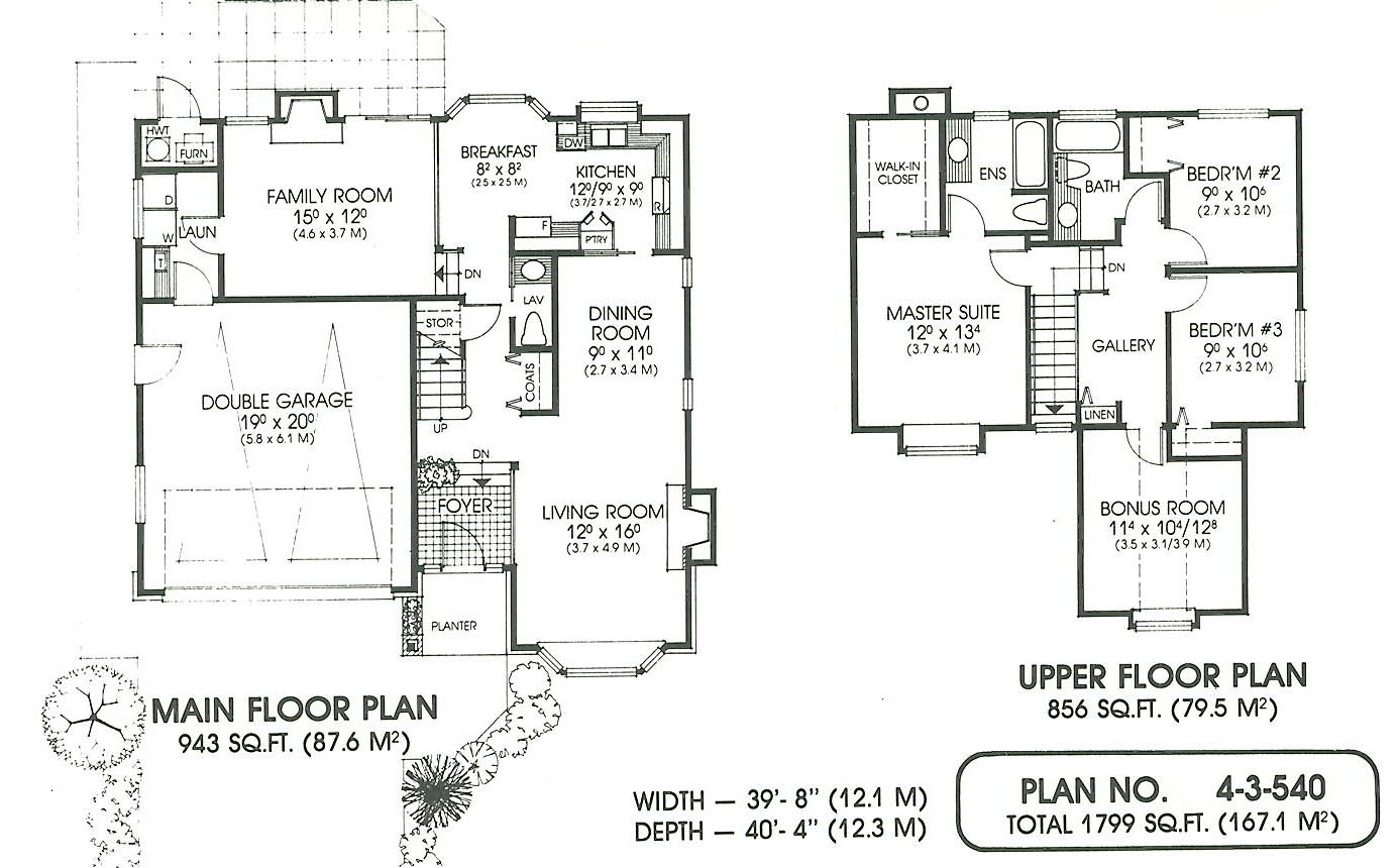 Floor plan for 4-3-540