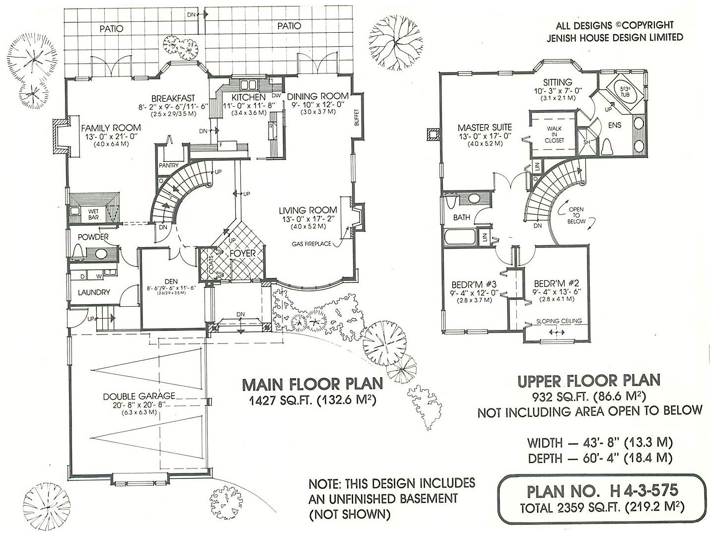 Floor plan for 4-3-575