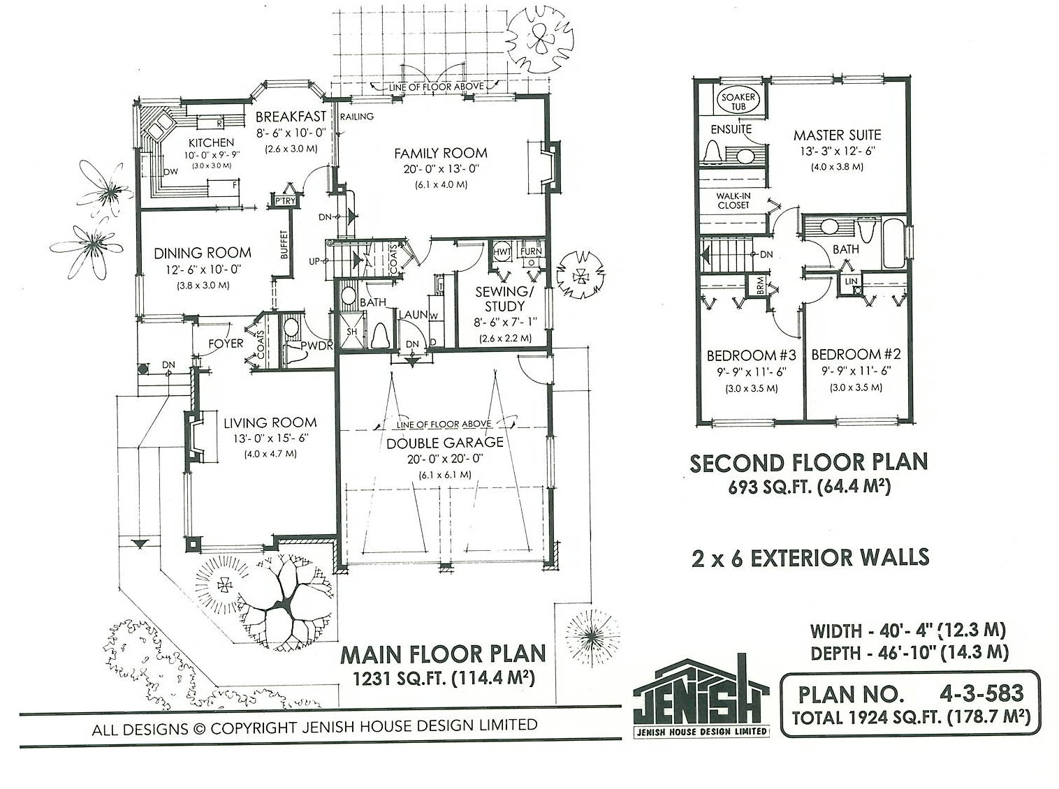 Floor plan for 4-3-583