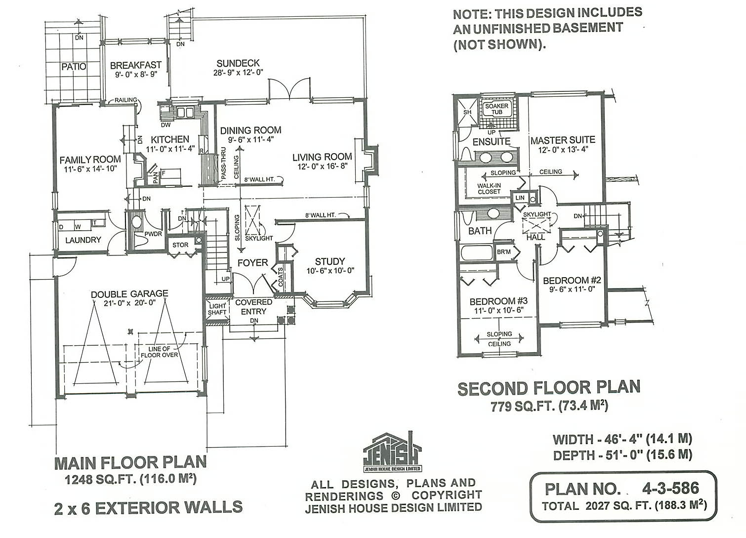 Floor plan for 4-3-586
