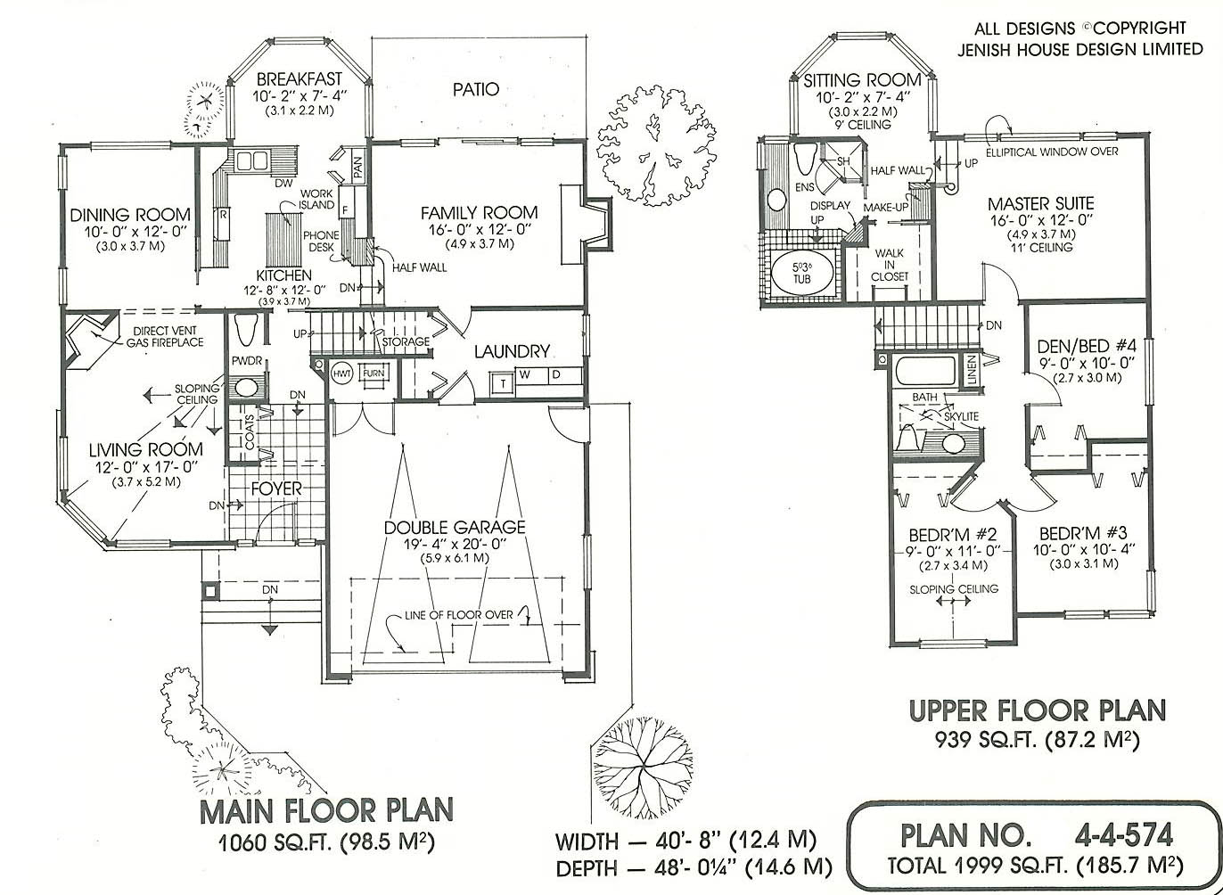 Floor plan for 4-4-574