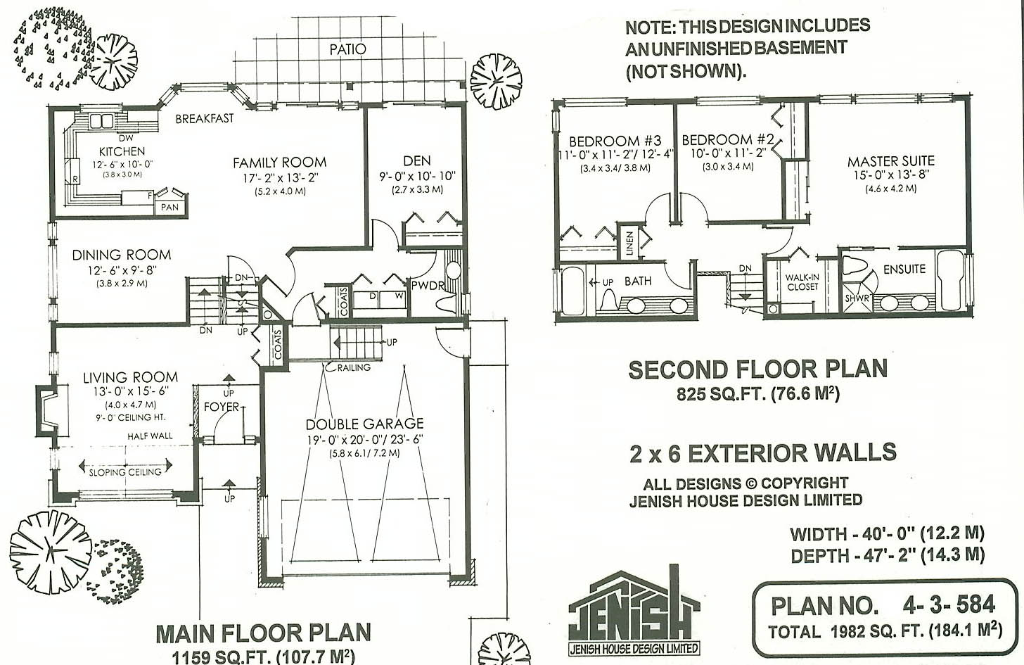 Floor plan for 4-4-584