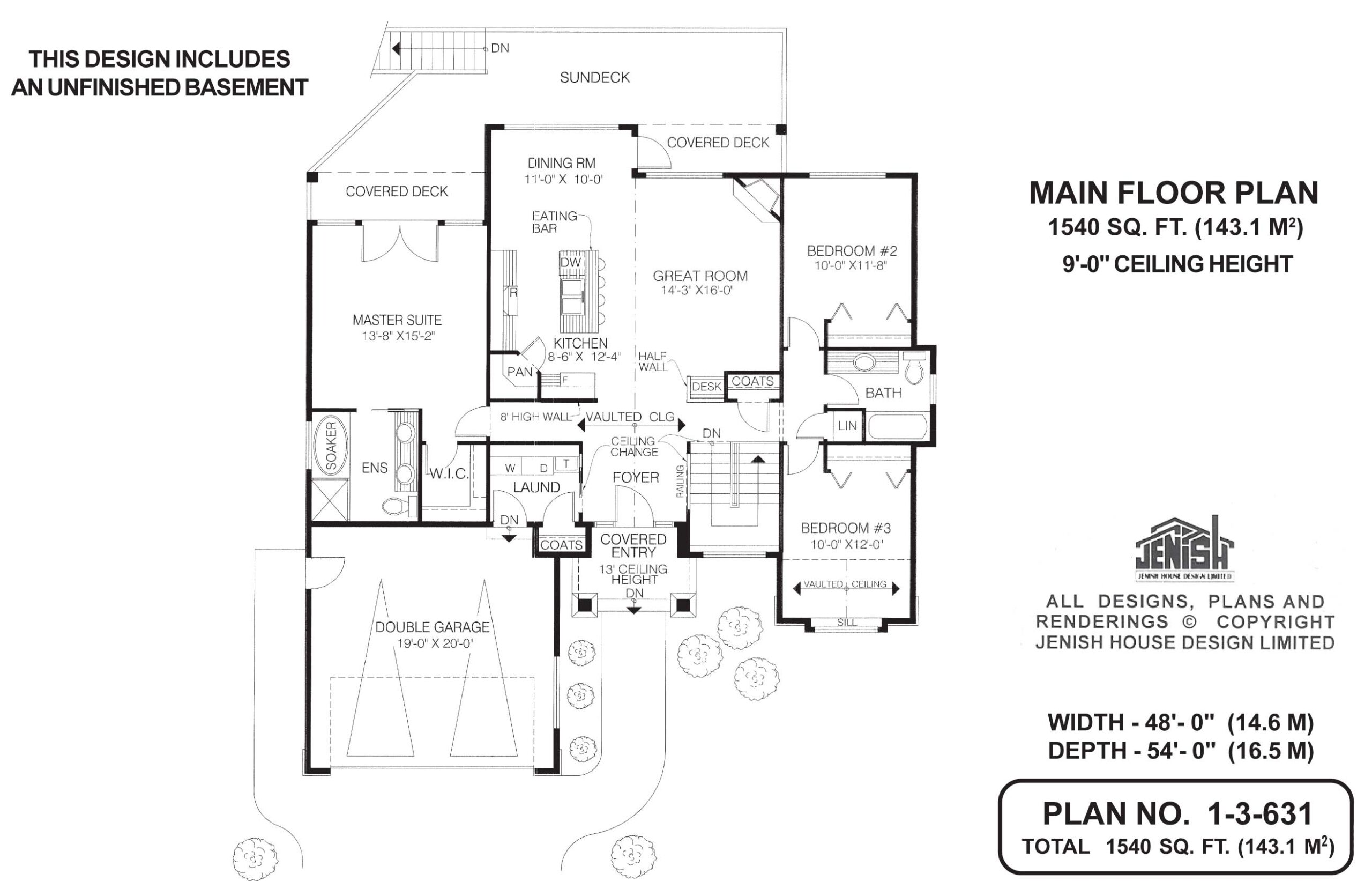 Floor plan for 1-3-631