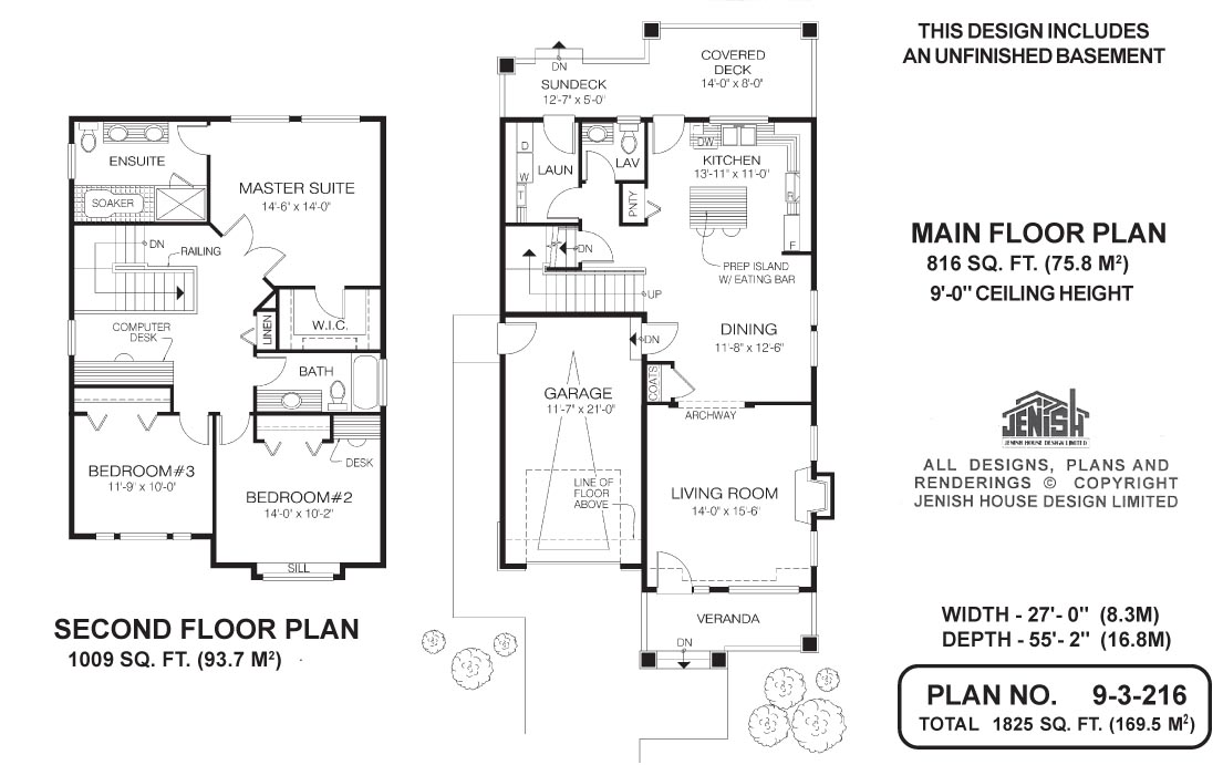 Floor plan for 9-3-216