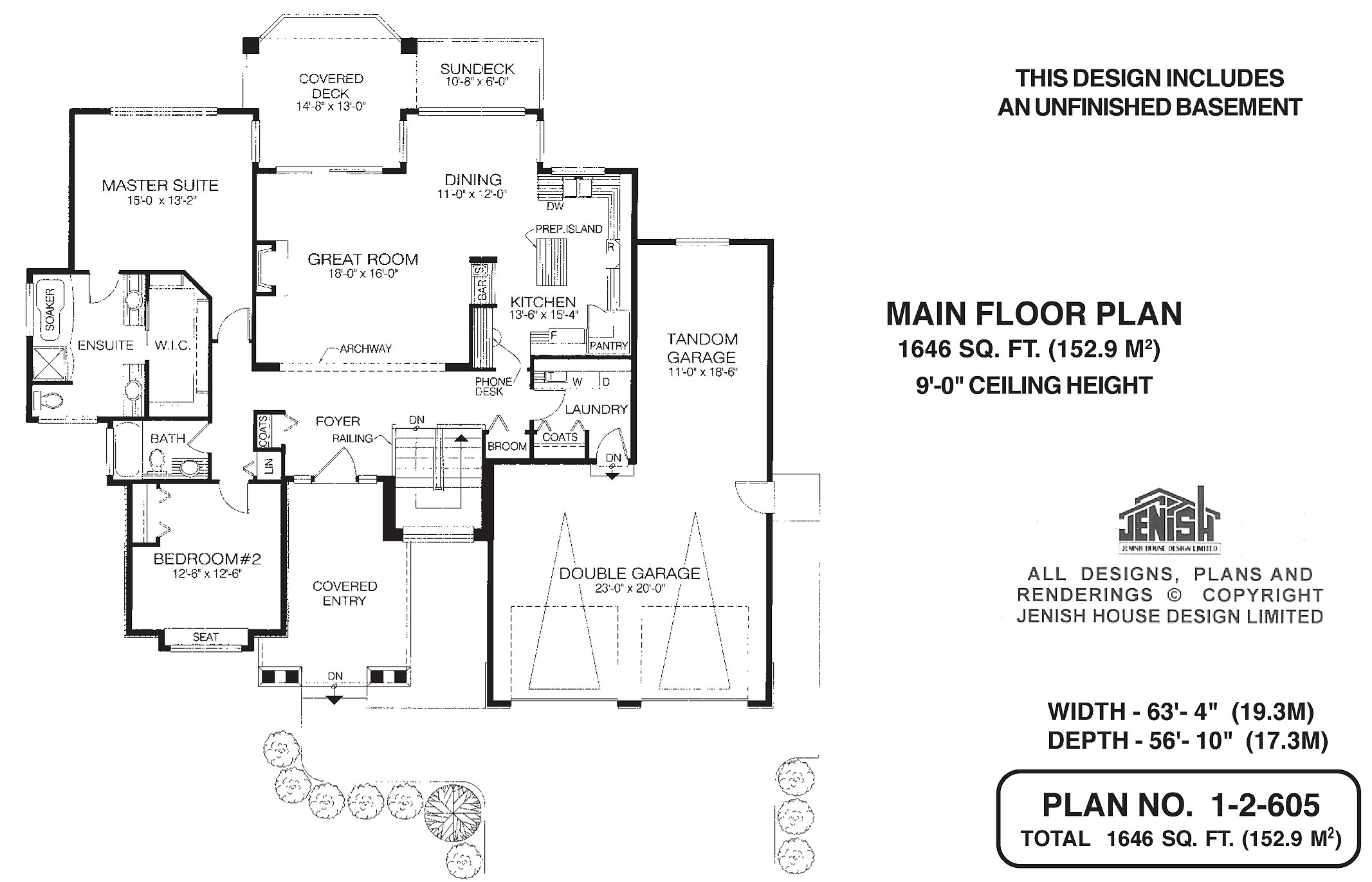 Floor plan for 1-2-605