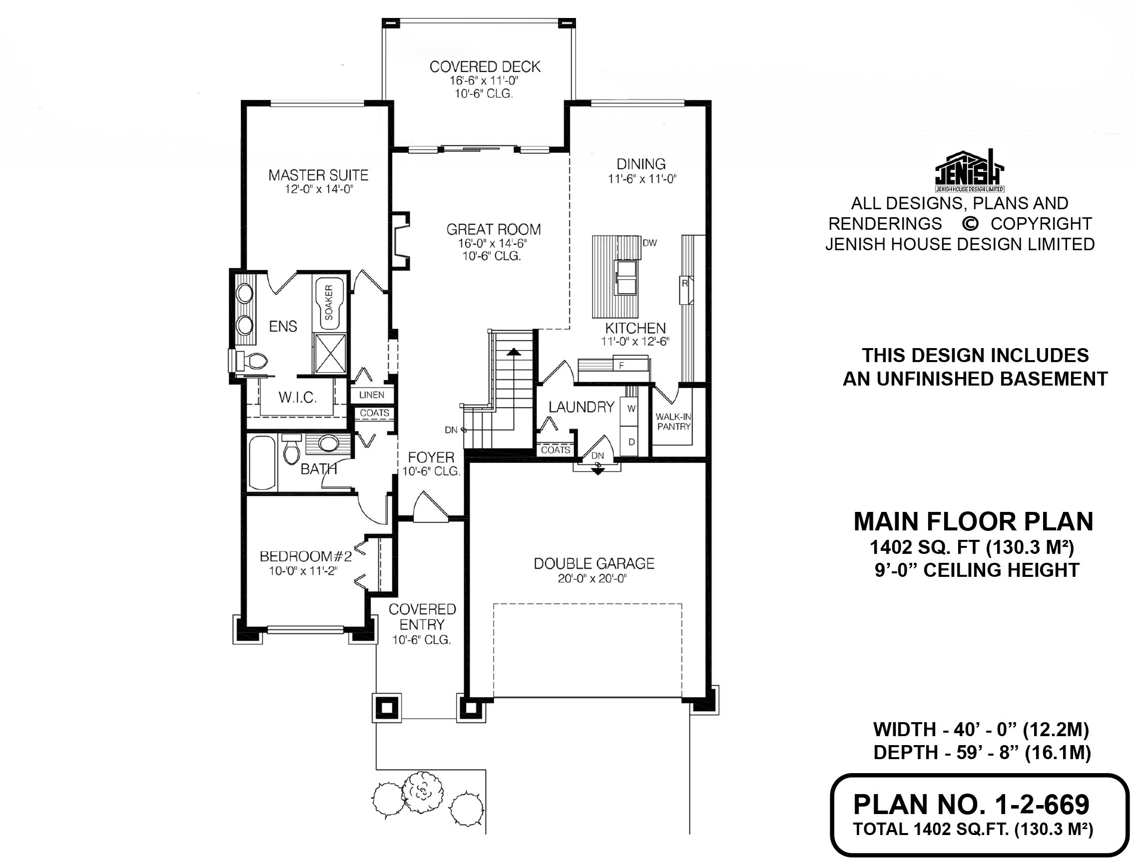 Floor plan for 1-2-669