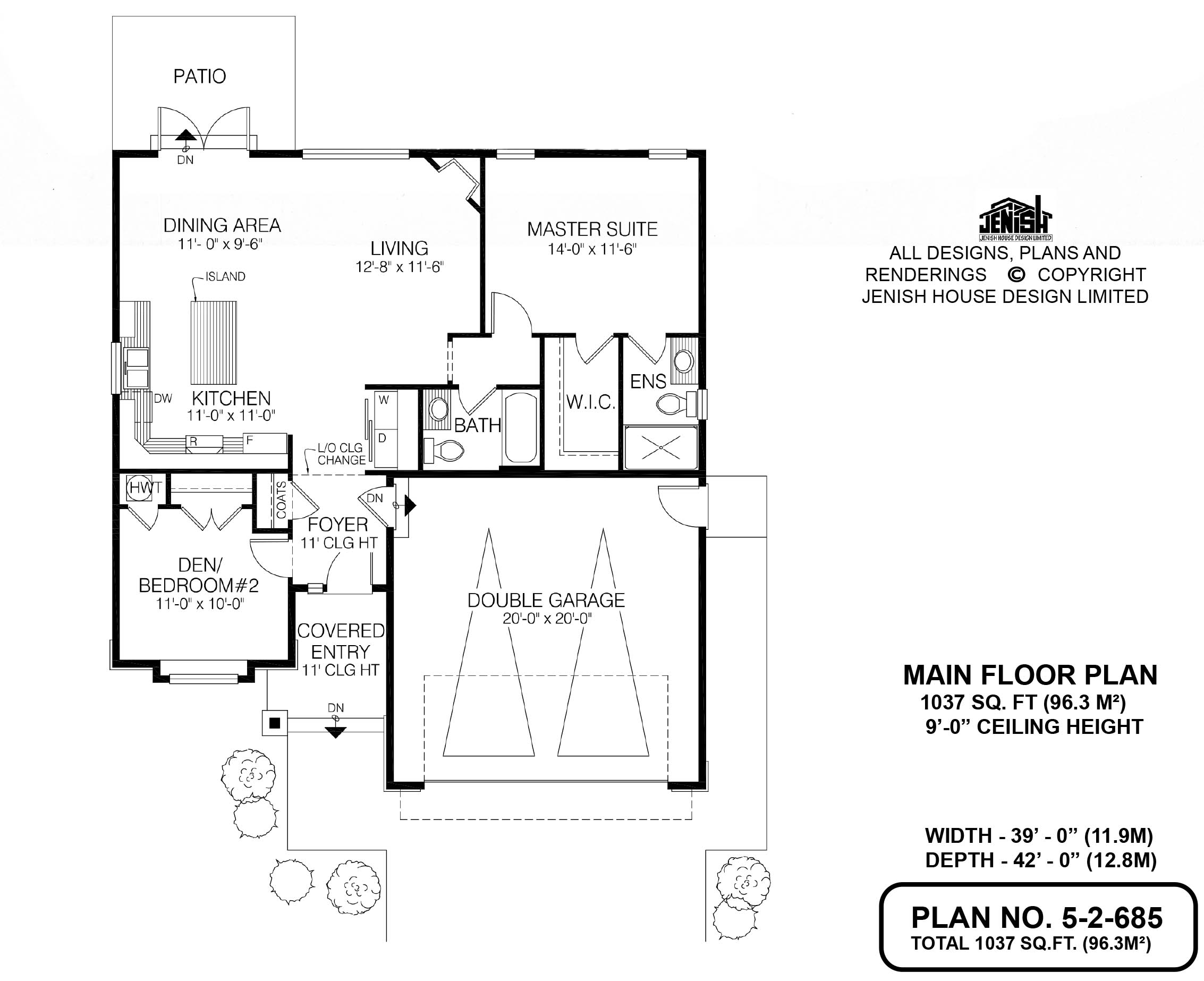 Floor plan for 5-2-685