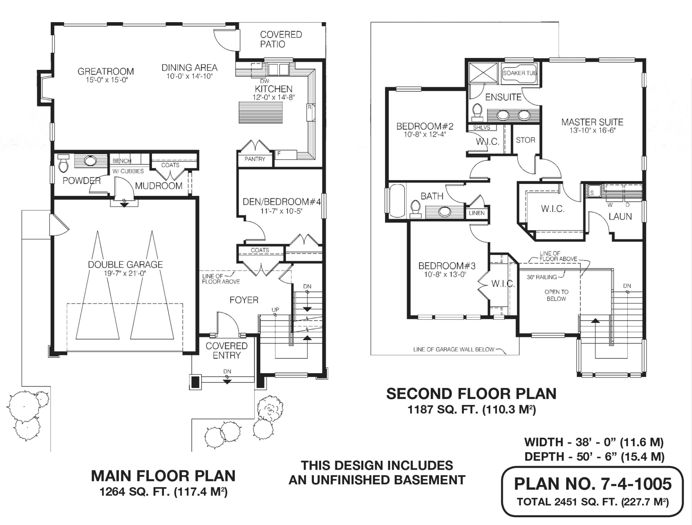 Floor plan for 7-4-1005
