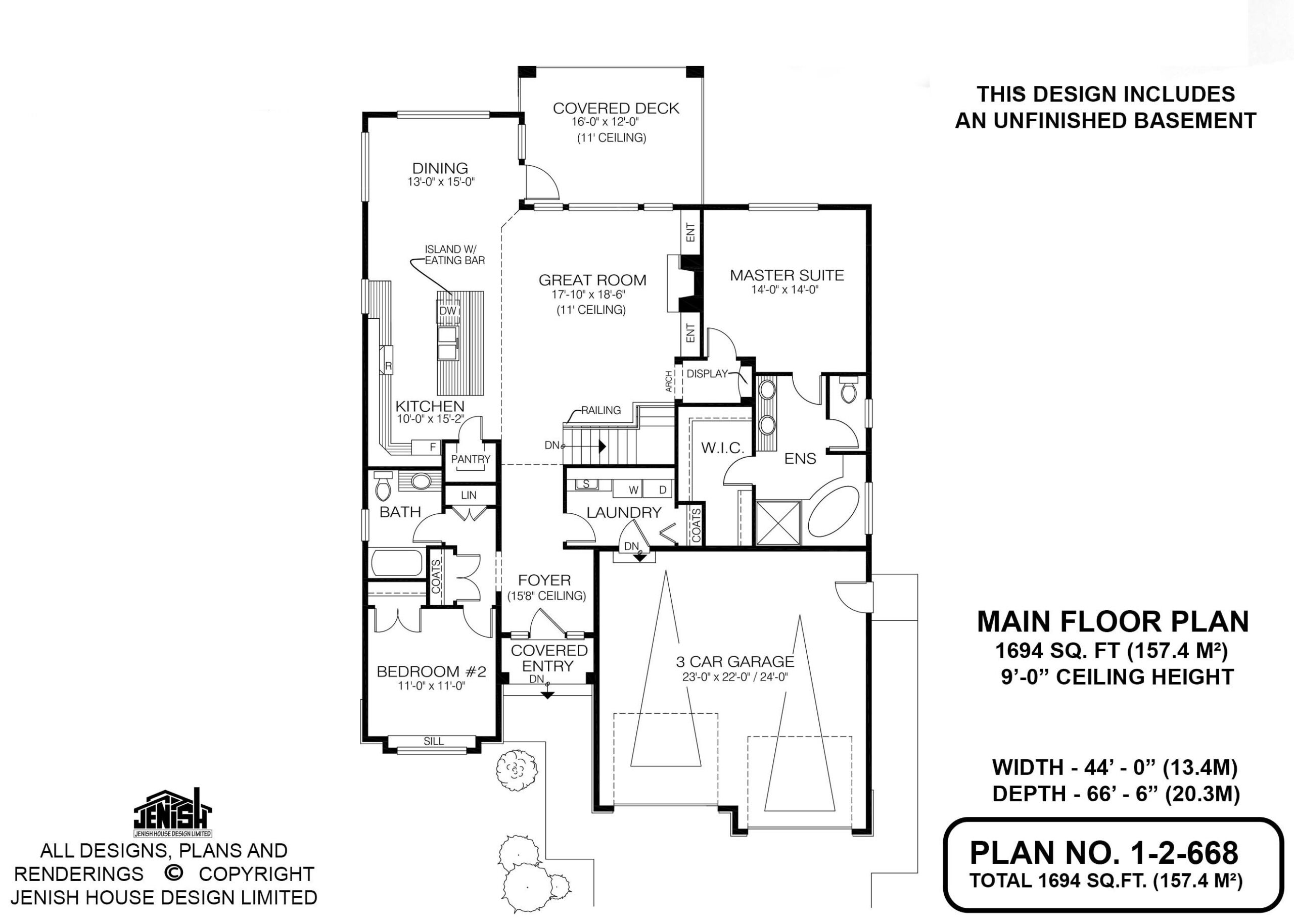 Floor plan for 1-2-668