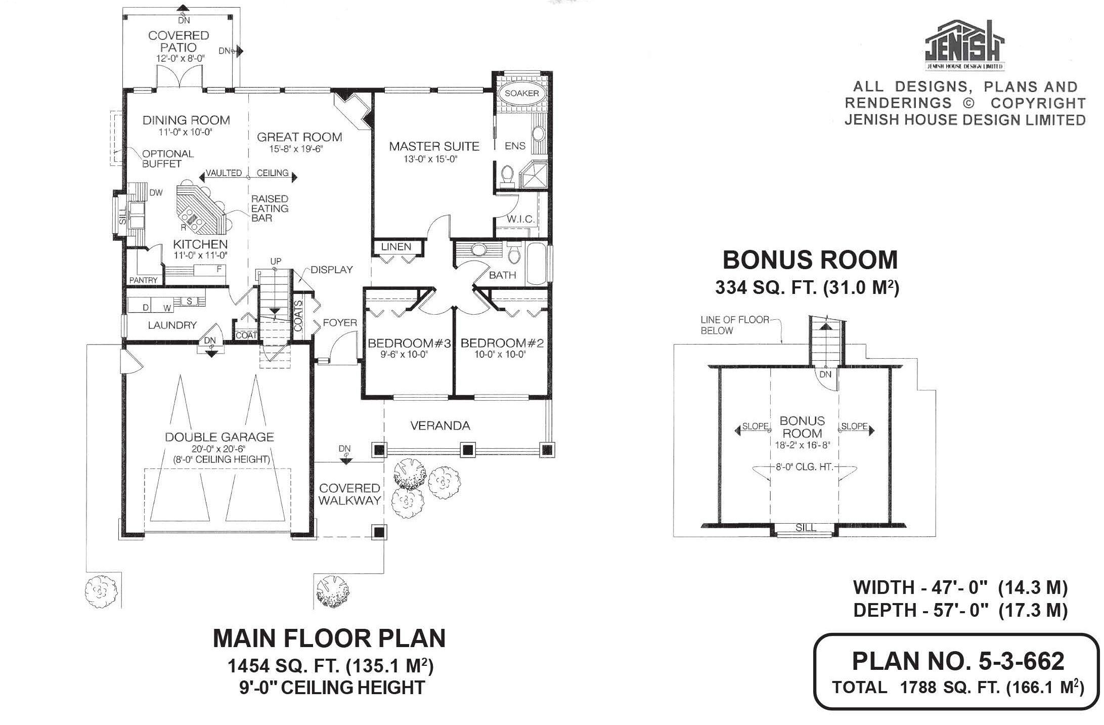 Floor plan for 5-3-662