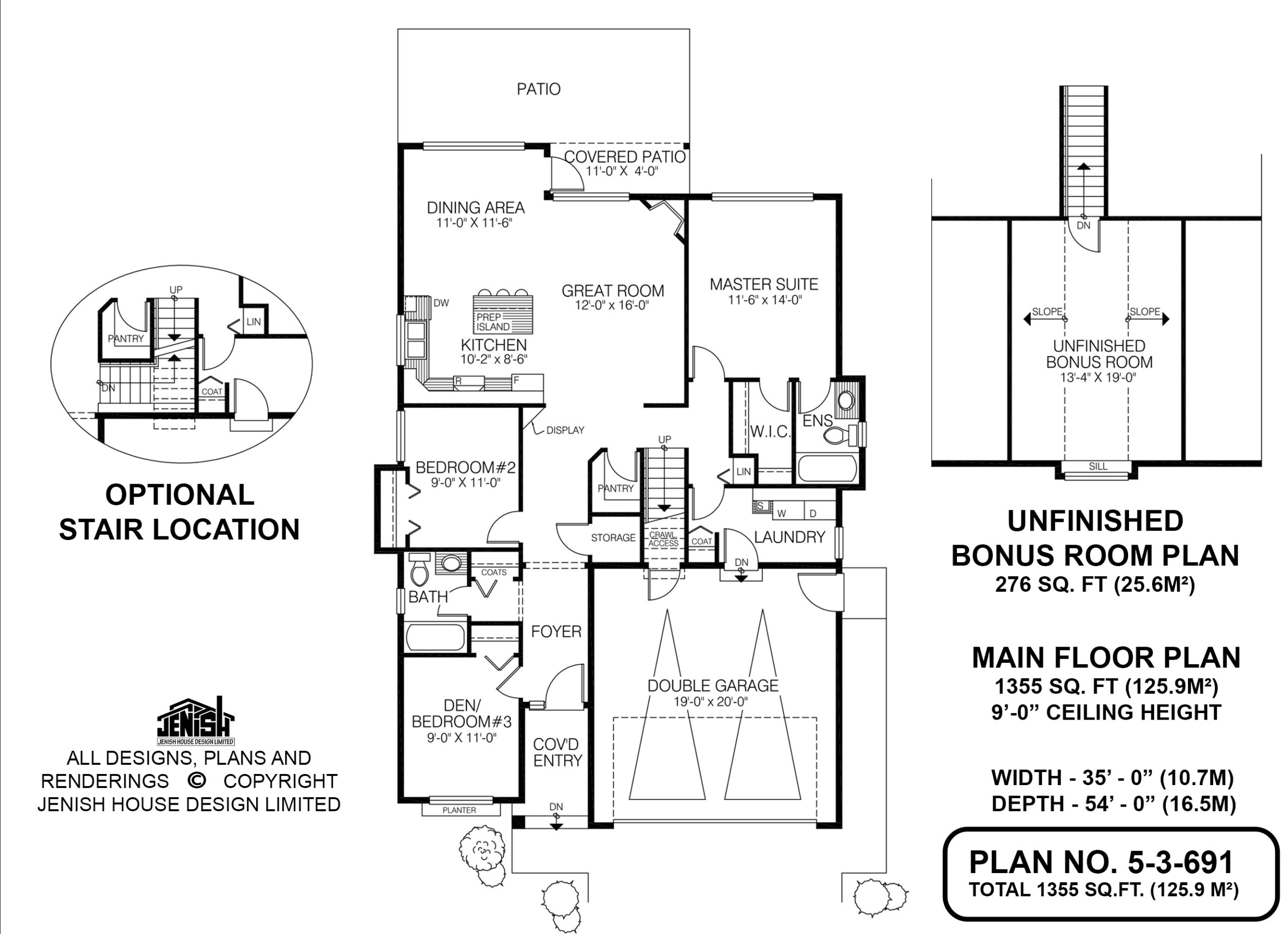 Floor plan for 5-3-691