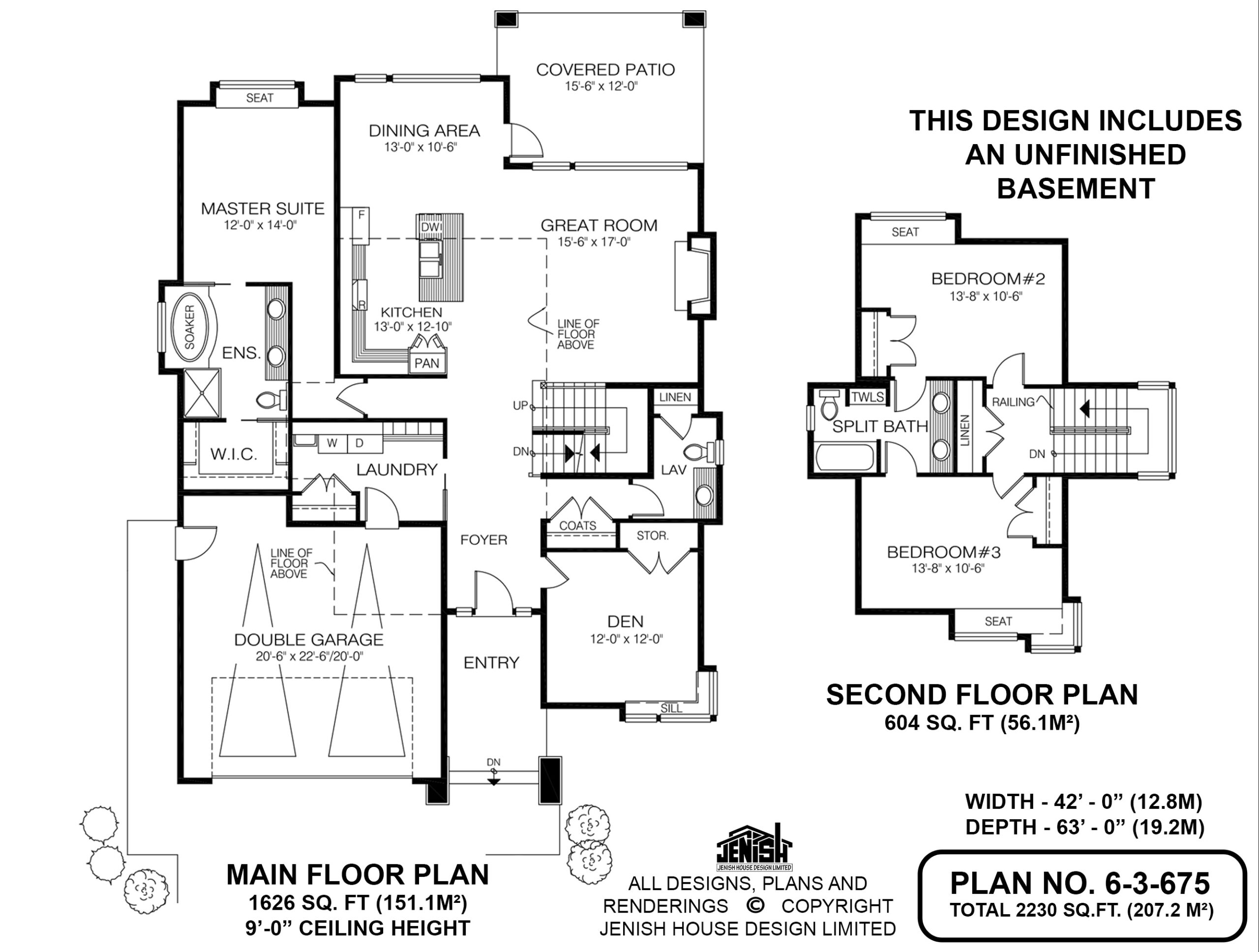 Floor plan for 6-3-675