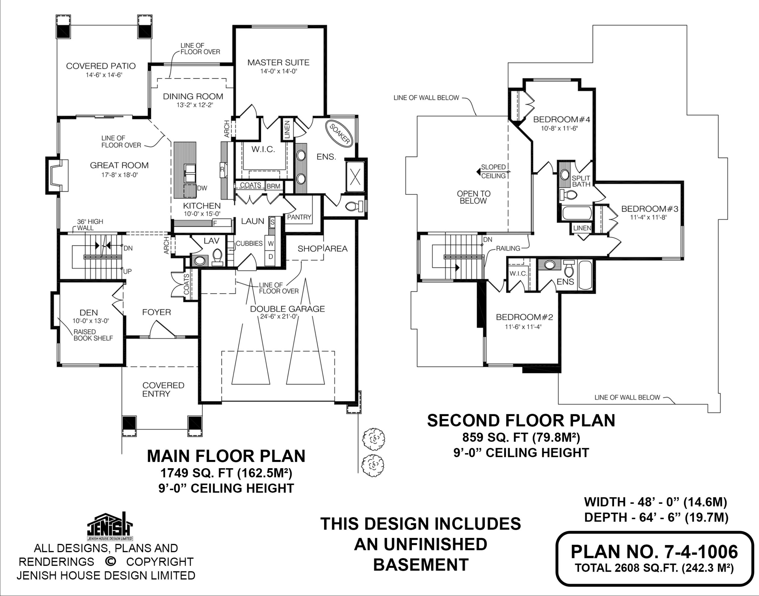 Floor plan for 7-4-1006