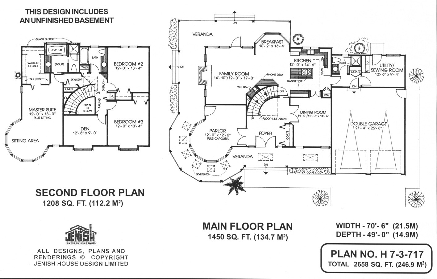 Floor plan for 7-3-717