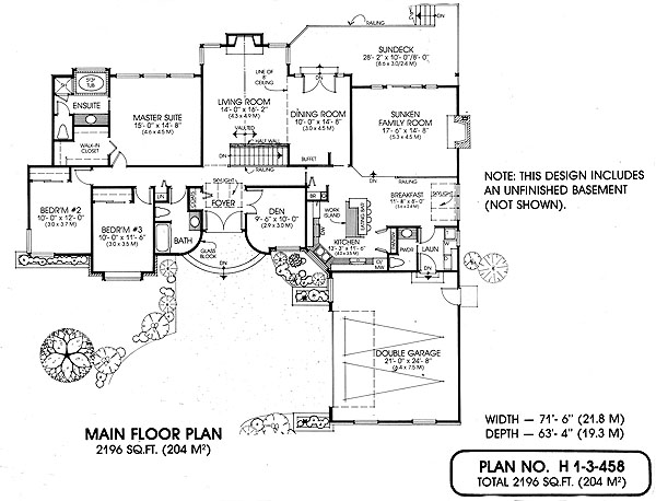 Floor plan for 1-3-458