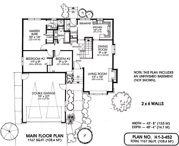 Floor plan for 1-3-452